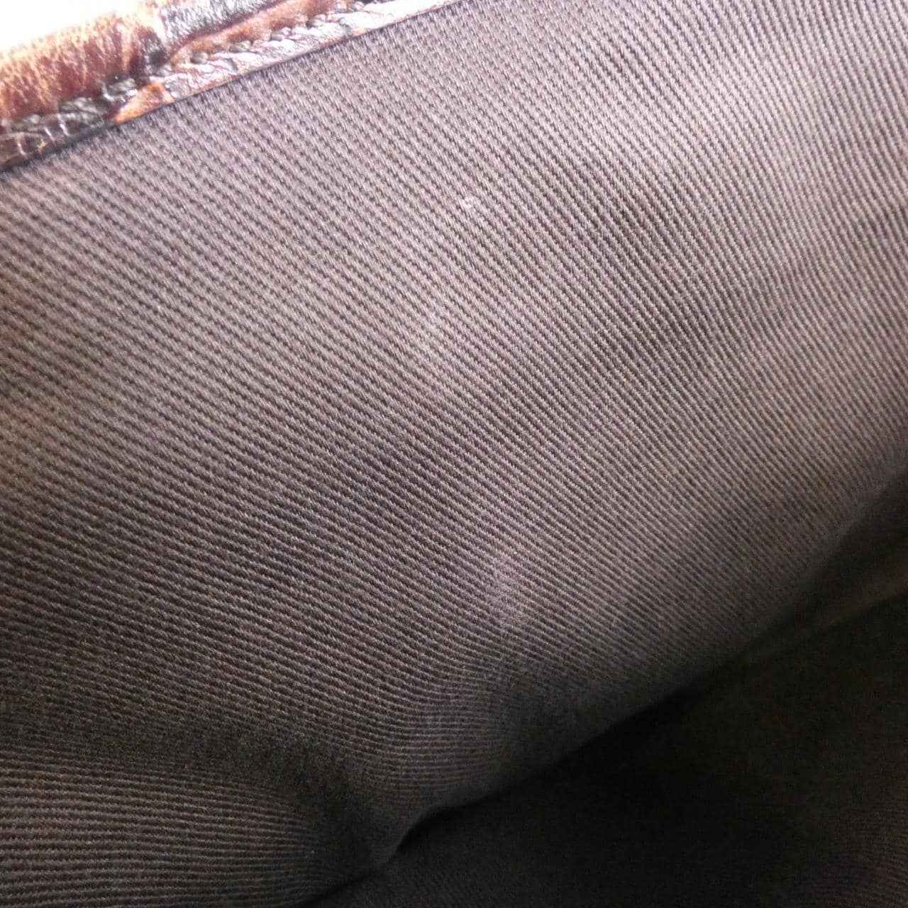 CELINE Boogie Bag Canvas Brown Canvas Rank B - Thumbnail 8