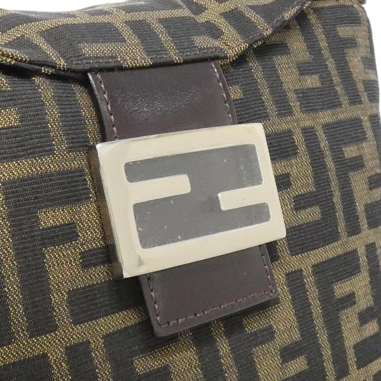 FENDI 26426 Shoulder Canvas Black Canvas Rank A - Thumbnail 4