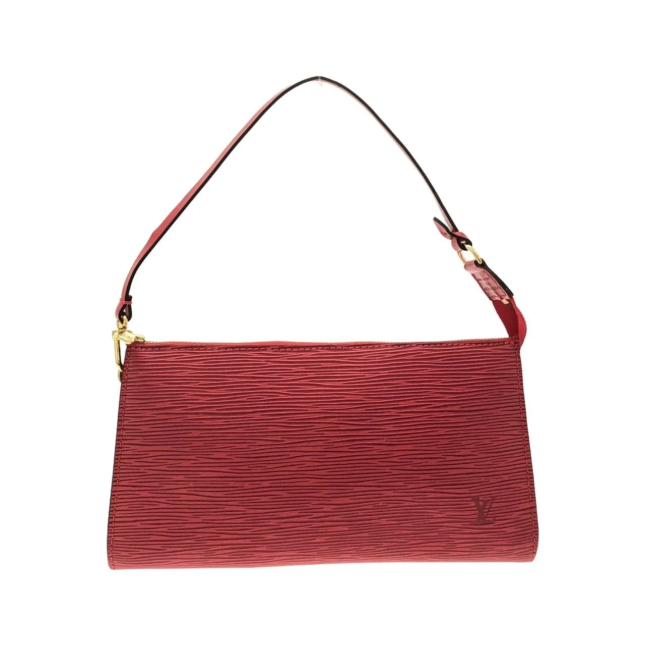 LOUIS VUITTON Pochette M52947 Pochette Epi Red