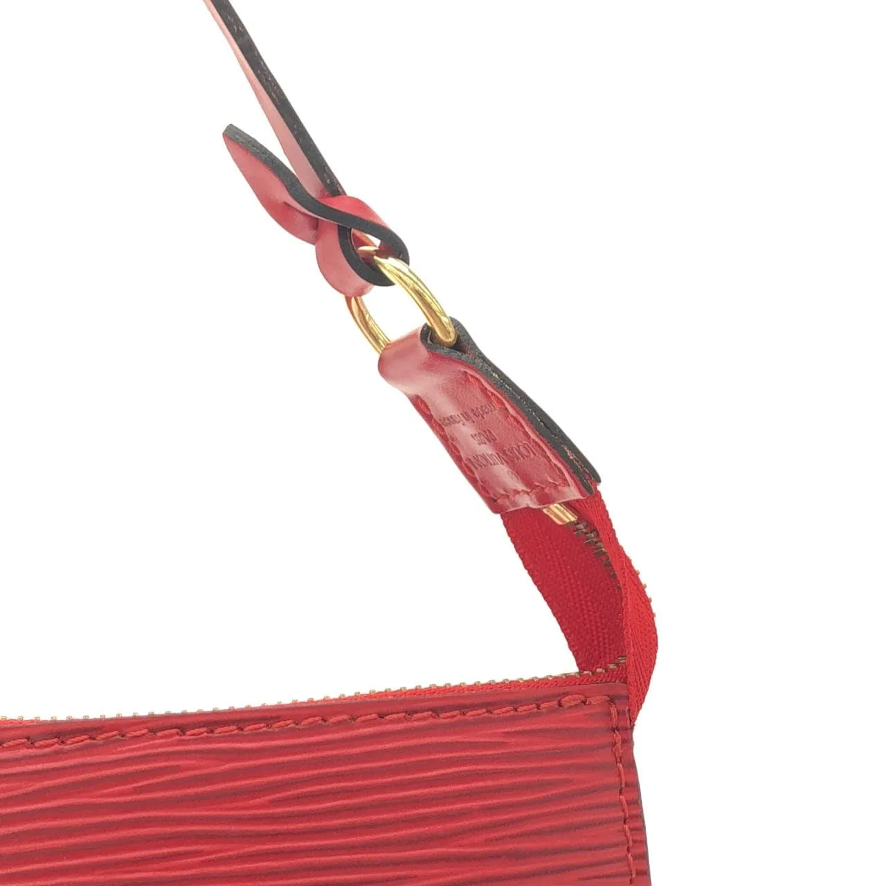 LOUIS VUITTON Pochette M52947 Pochette Epi Red Epi Rank B - Thumbnail 4
