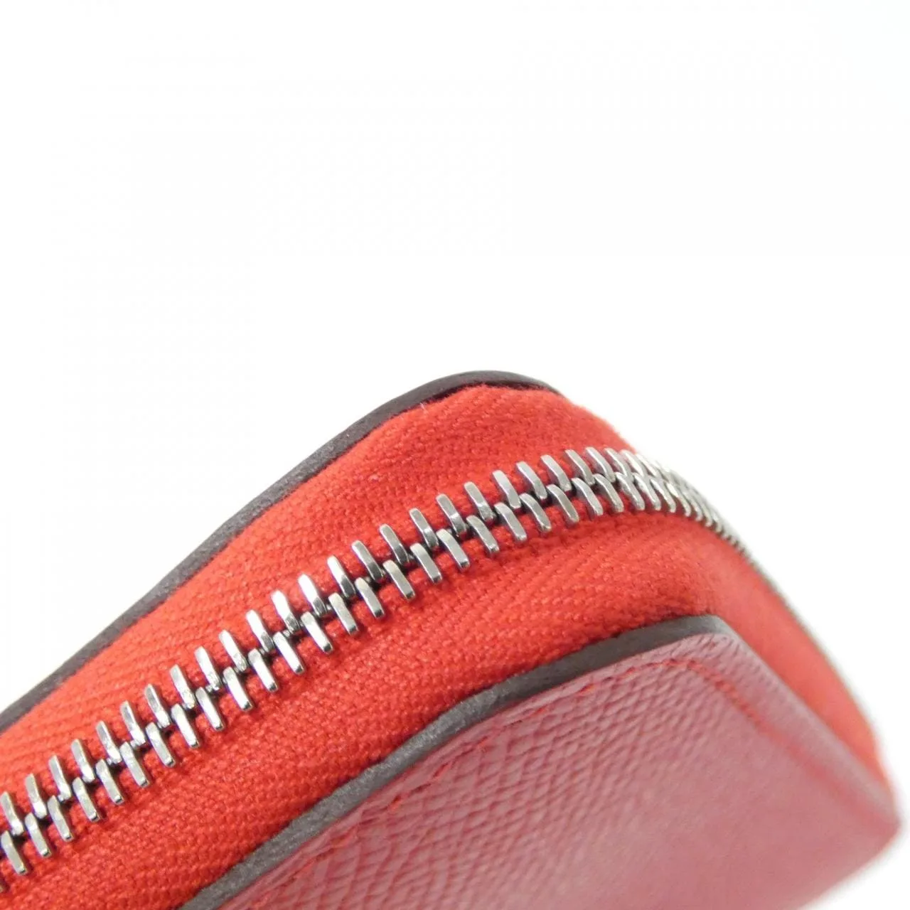 HERMES 087112CK Wallet Epsom Rouge Epsom Leather Rank A - Thumbnail 3