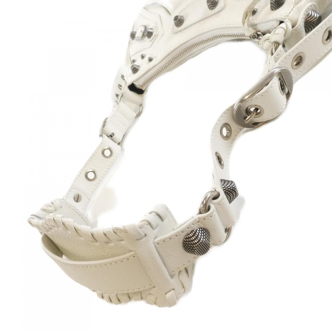 BALENCIAGA Le Cagole 671309 1VG9Y Shoulder Bag Lambskin Black Lambskin - Thumbnail 8