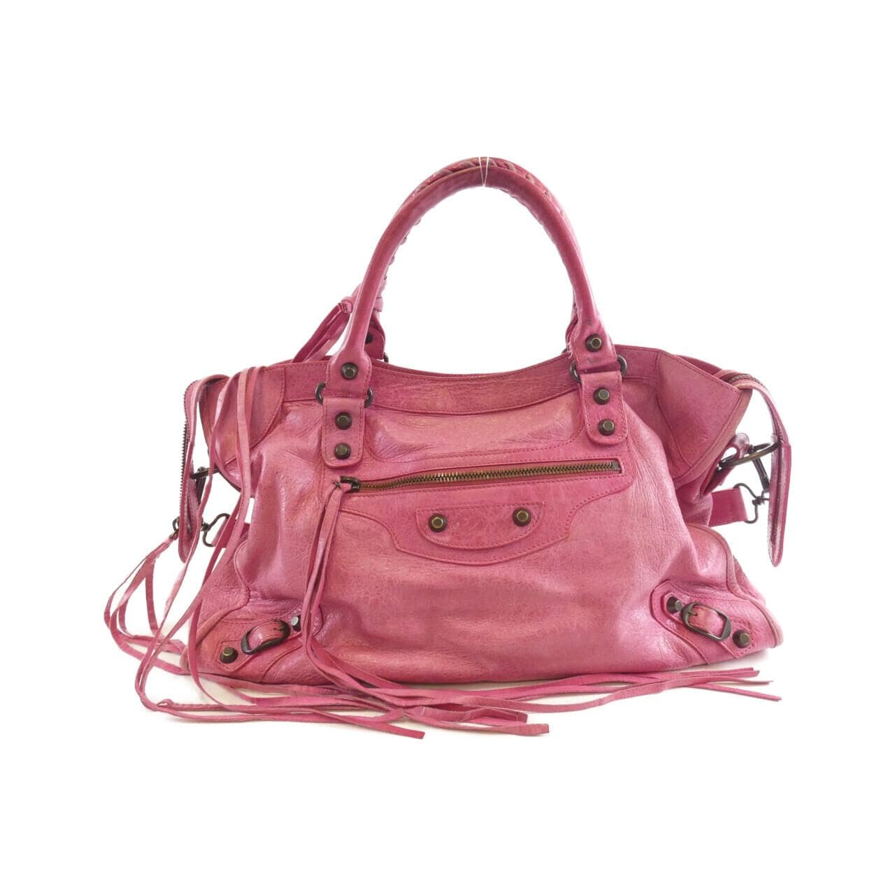 BALENCIAGA Le City 115748 D94JT Bag Lambskin Black