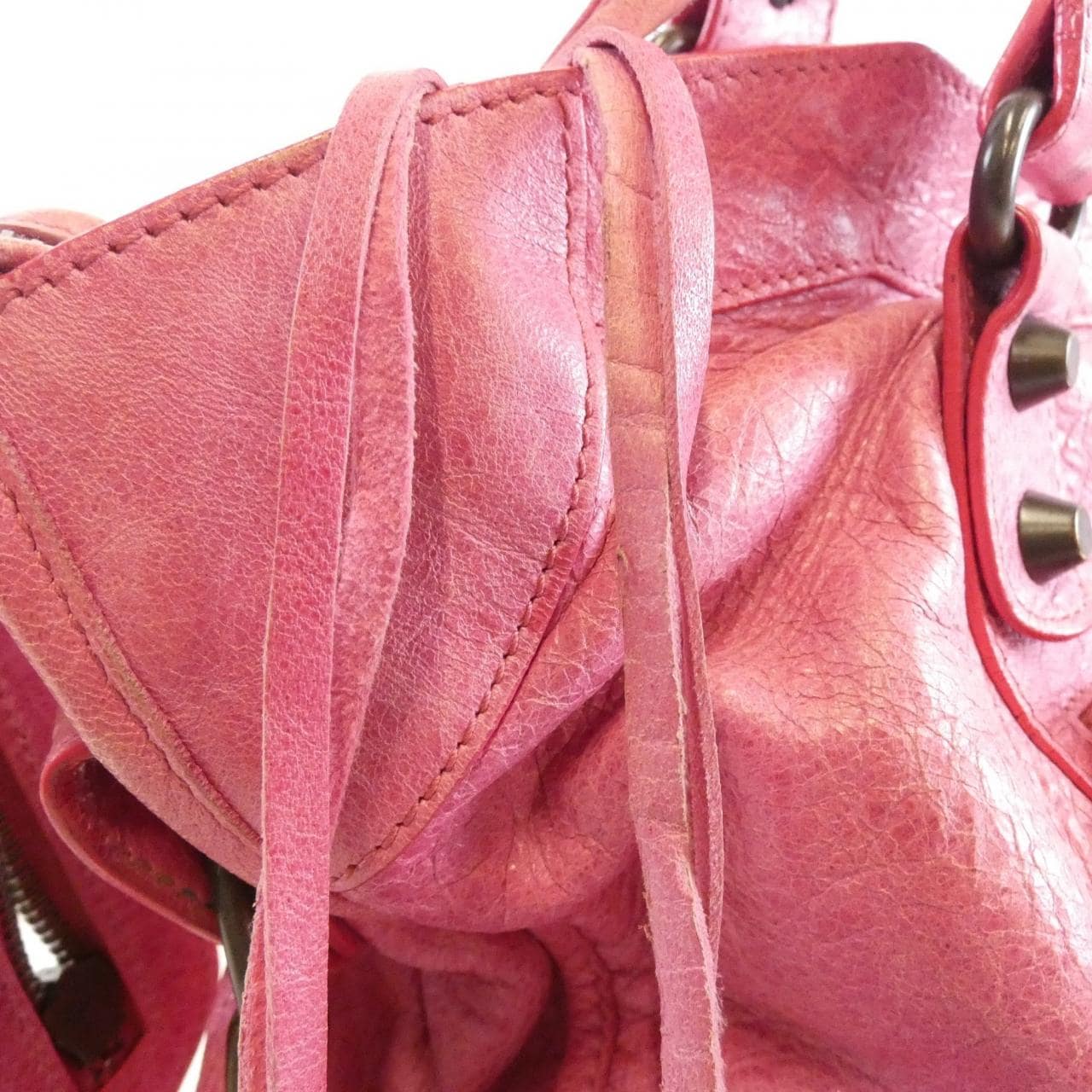 BALENCIAGA Le City 115748 D94JT Bag Lambskin Black Lambskin - Thumbnail 6