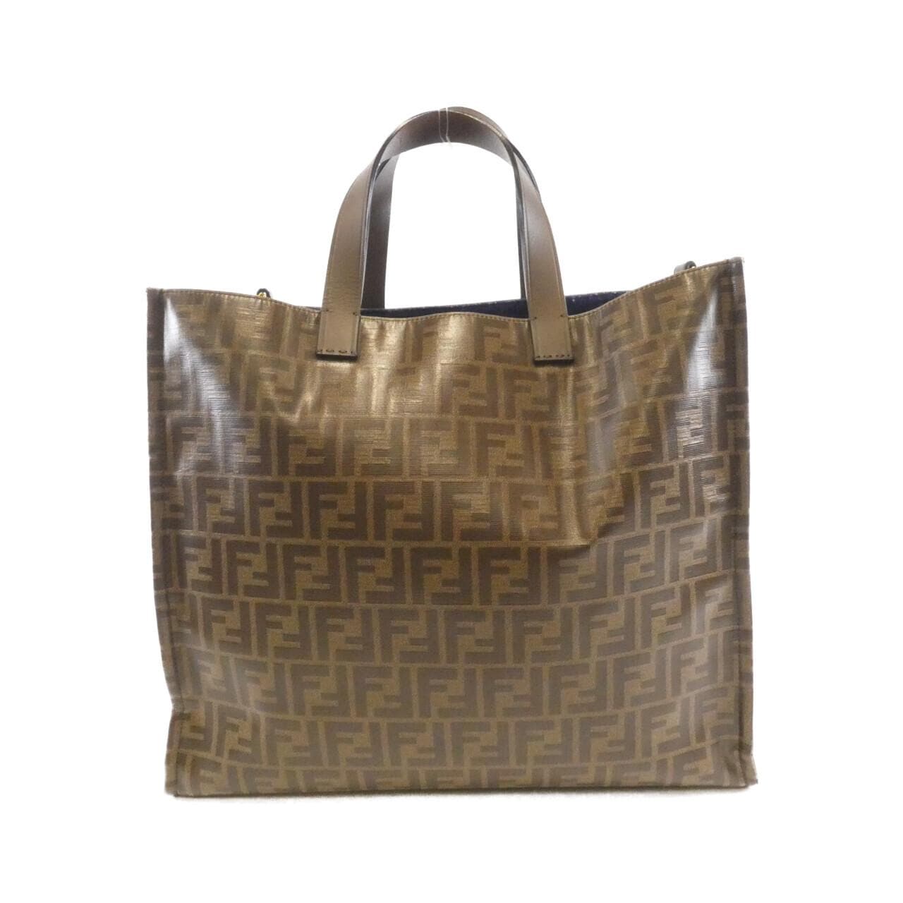 FENDI 8BH357 A5N6 Bag Canvas Black Canvas Rank B - Thumbnail 2