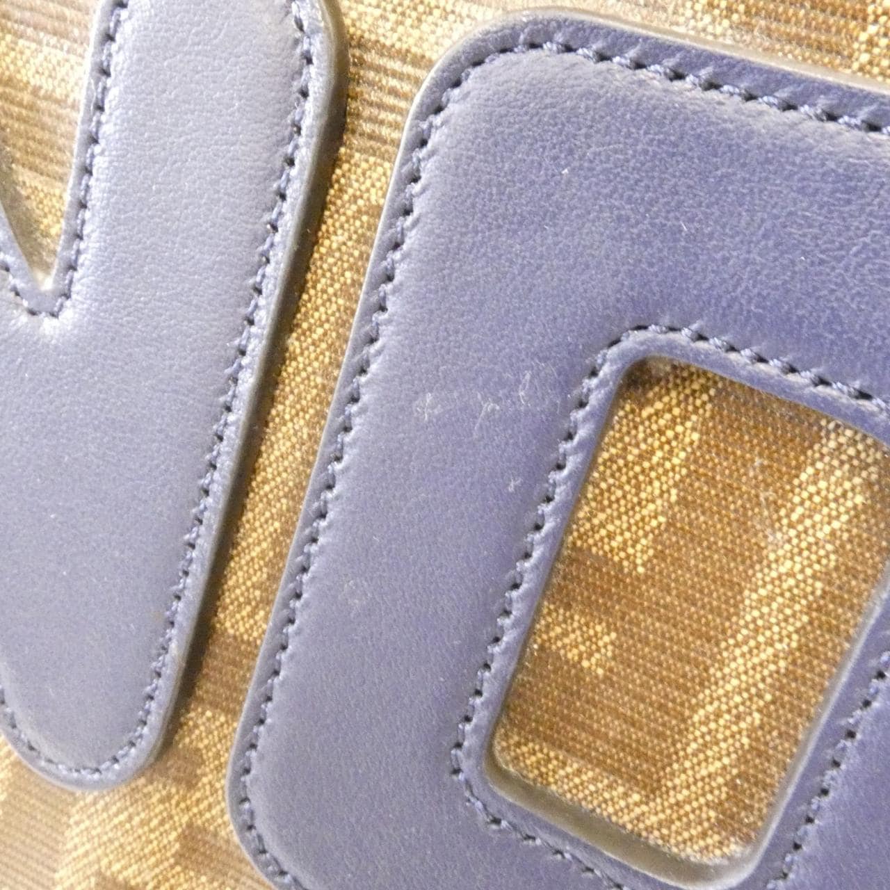 FENDI 8BH357 A5N6 Bag Canvas Black Canvas Rank B - Thumbnail 5