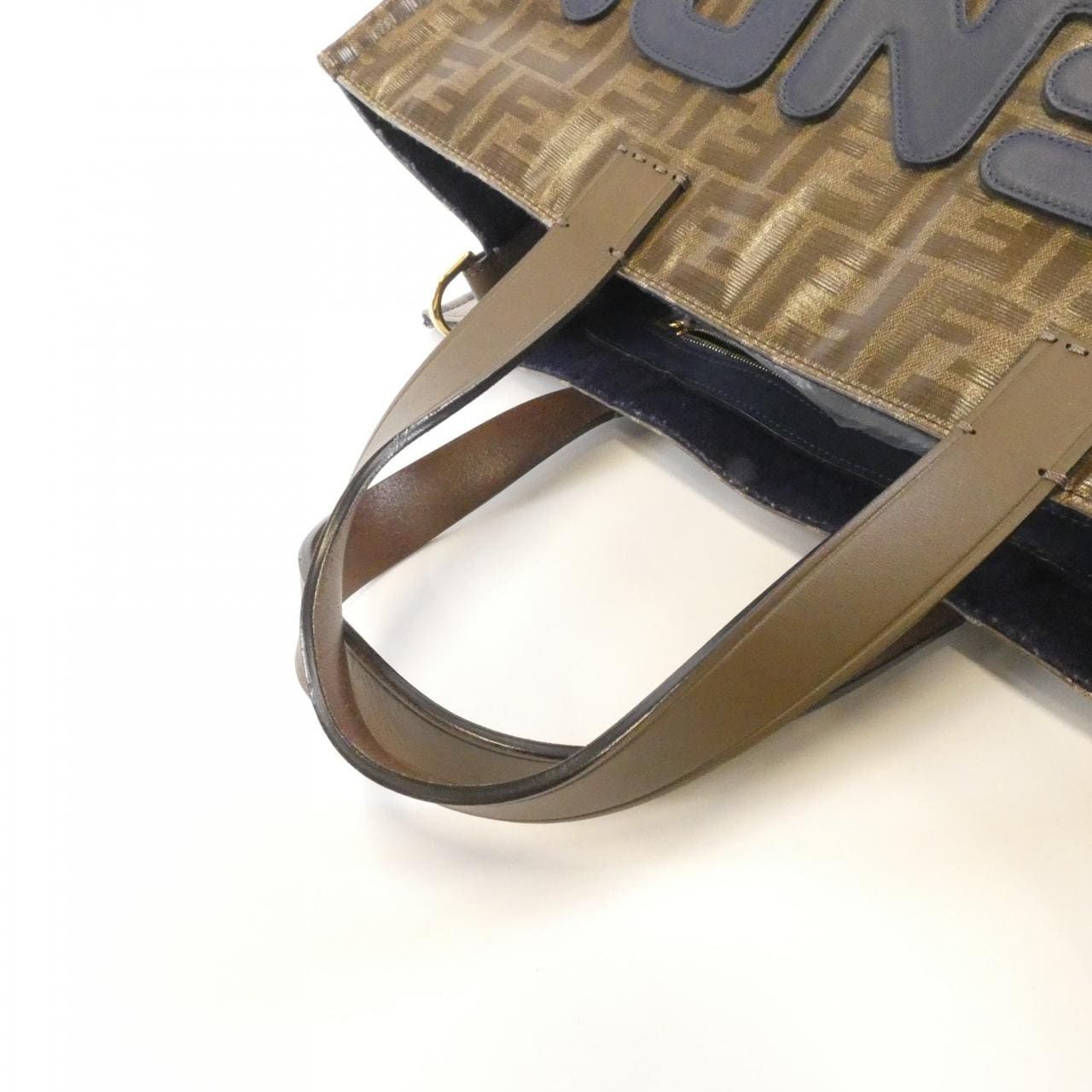 FENDI 8BH357 A5N6 Bag Canvas Black Canvas Rank B - Thumbnail 6