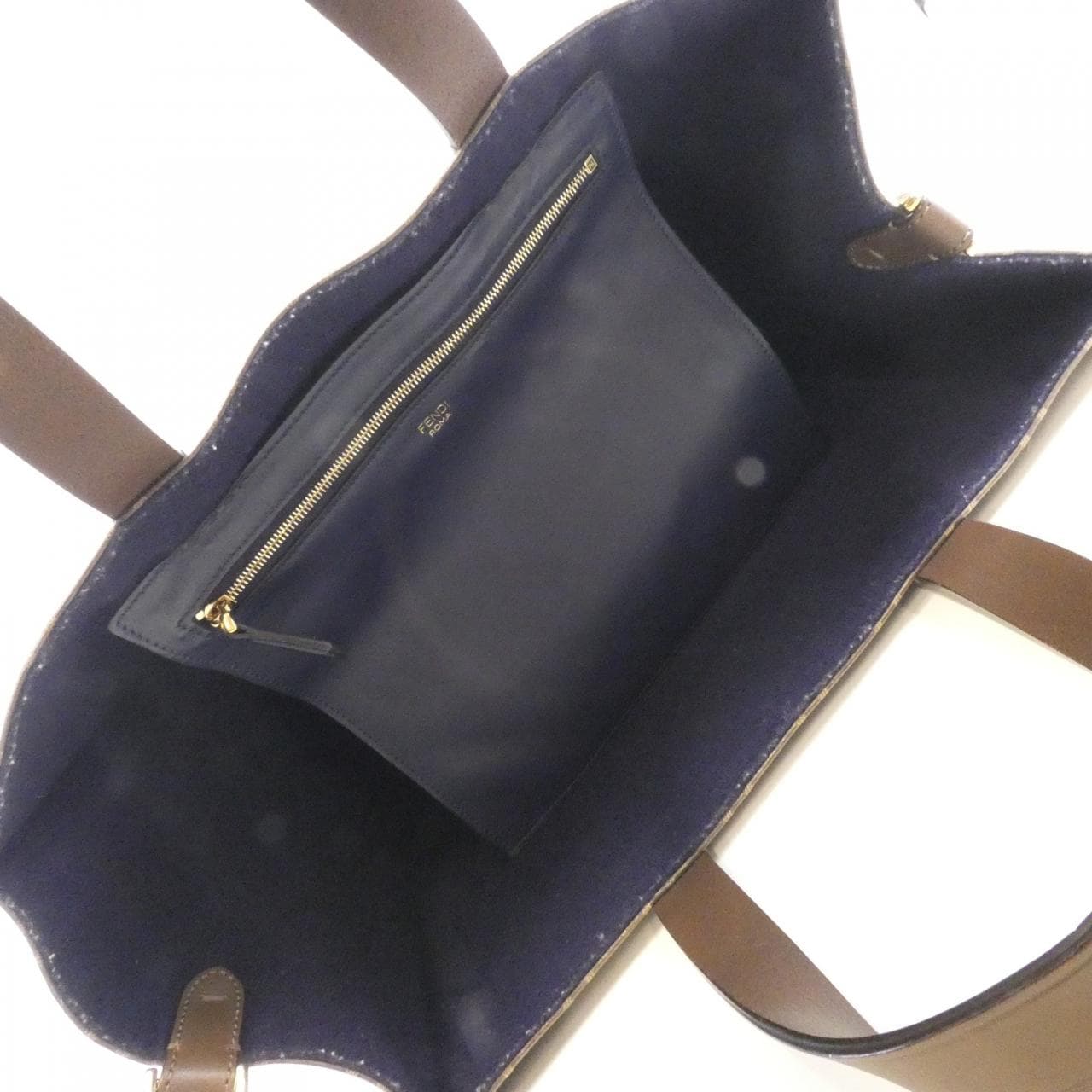 FENDI 8BH357 A5N6 Bag Canvas Black Canvas Rank B - Thumbnail 8