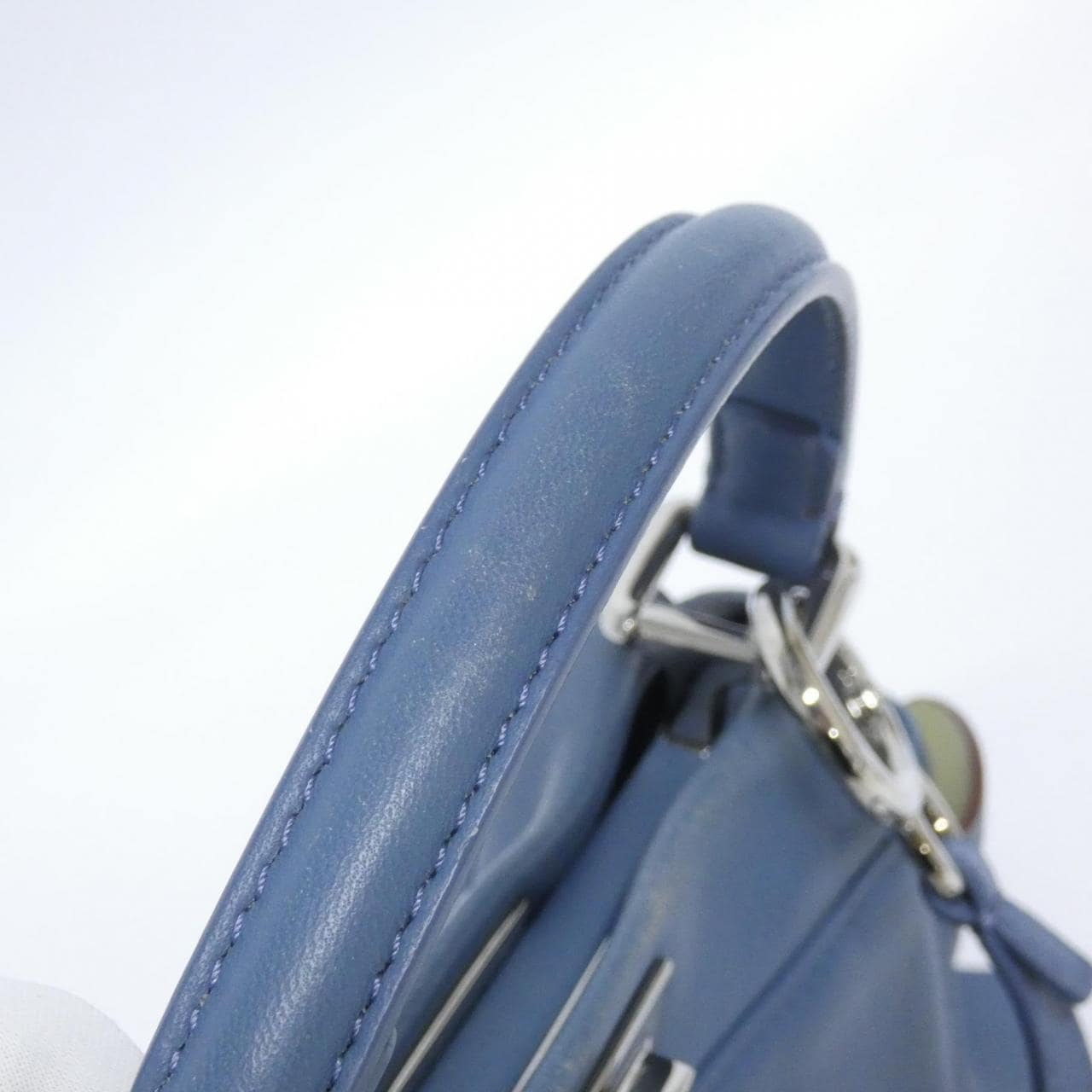 FENDI Peekaboo 8BN244 I8P Bag Leather 黑色 皮革 中古品A - 縮圖 7