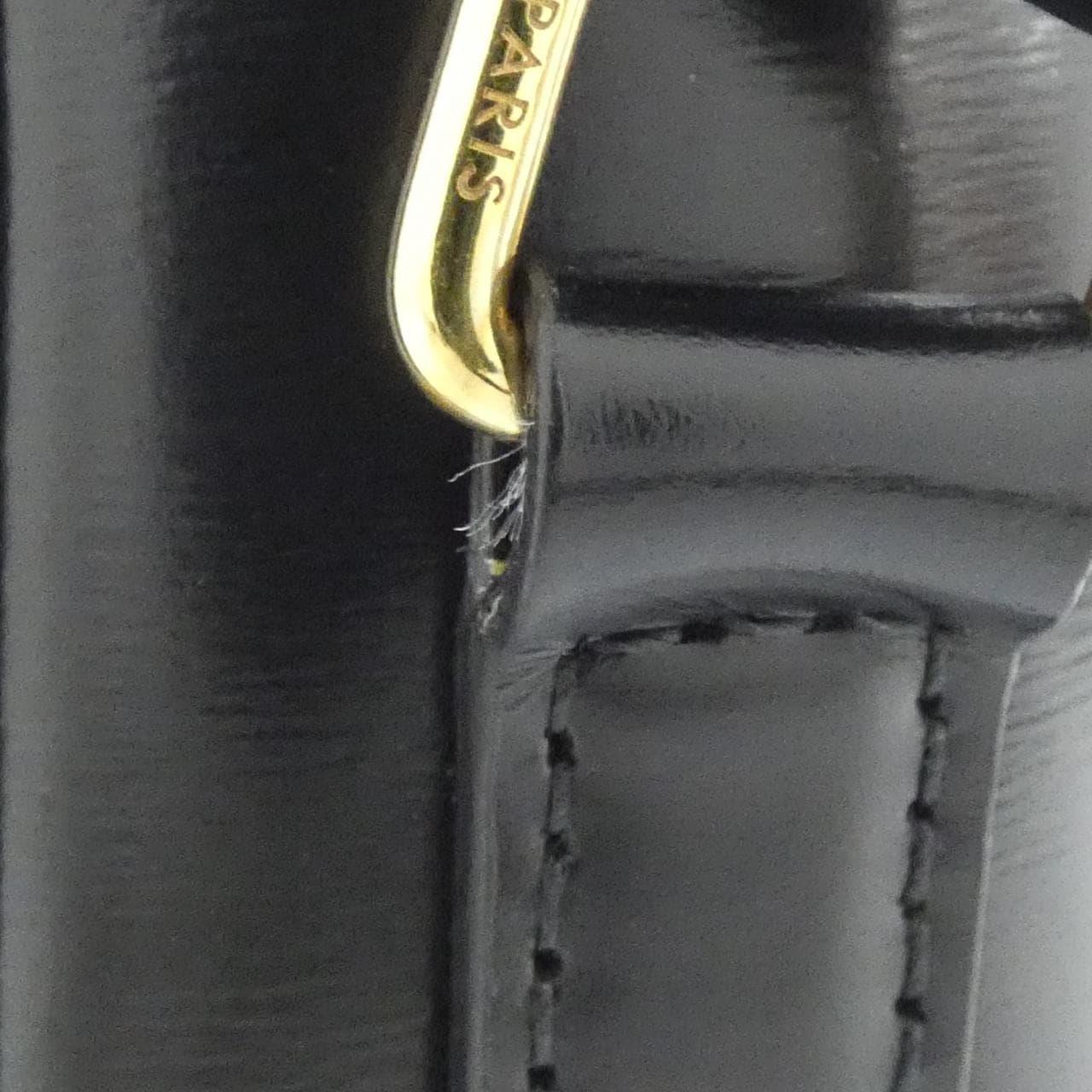 CELINE Triomphe 188423BF4 Shoulder Bag 黑色 中古品A - 縮圖 5