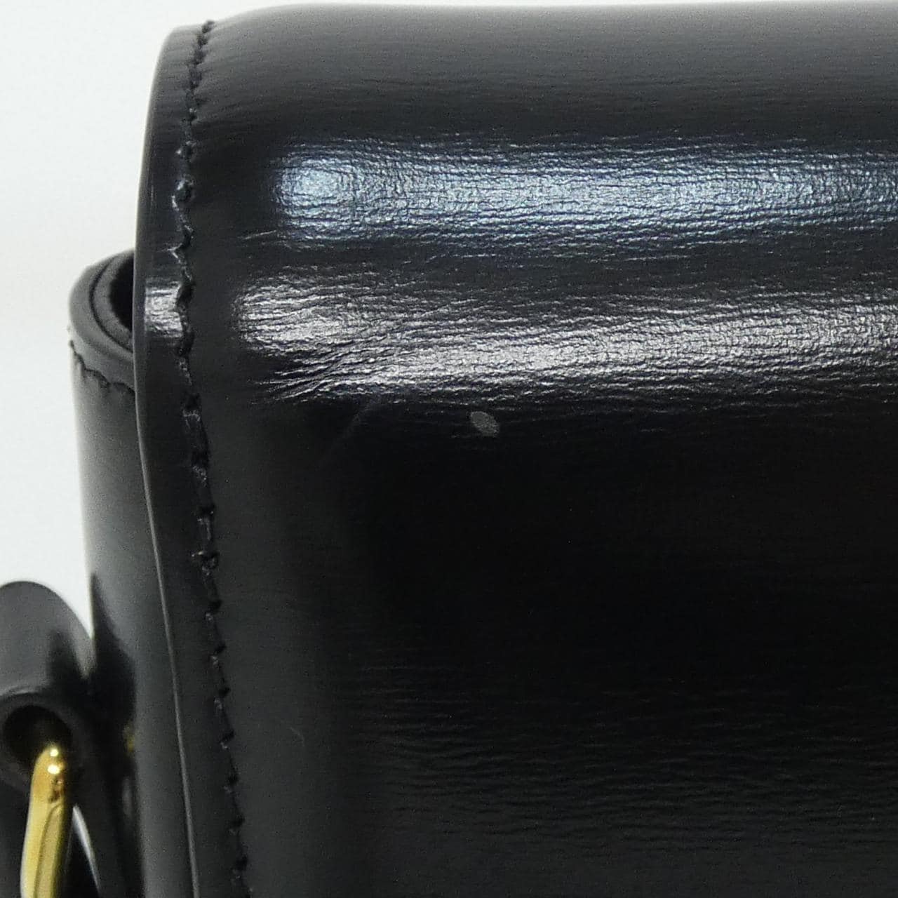 CELINE Triomphe 188423BF4 Shoulder Bag 黑色 中古品A - 縮圖 6