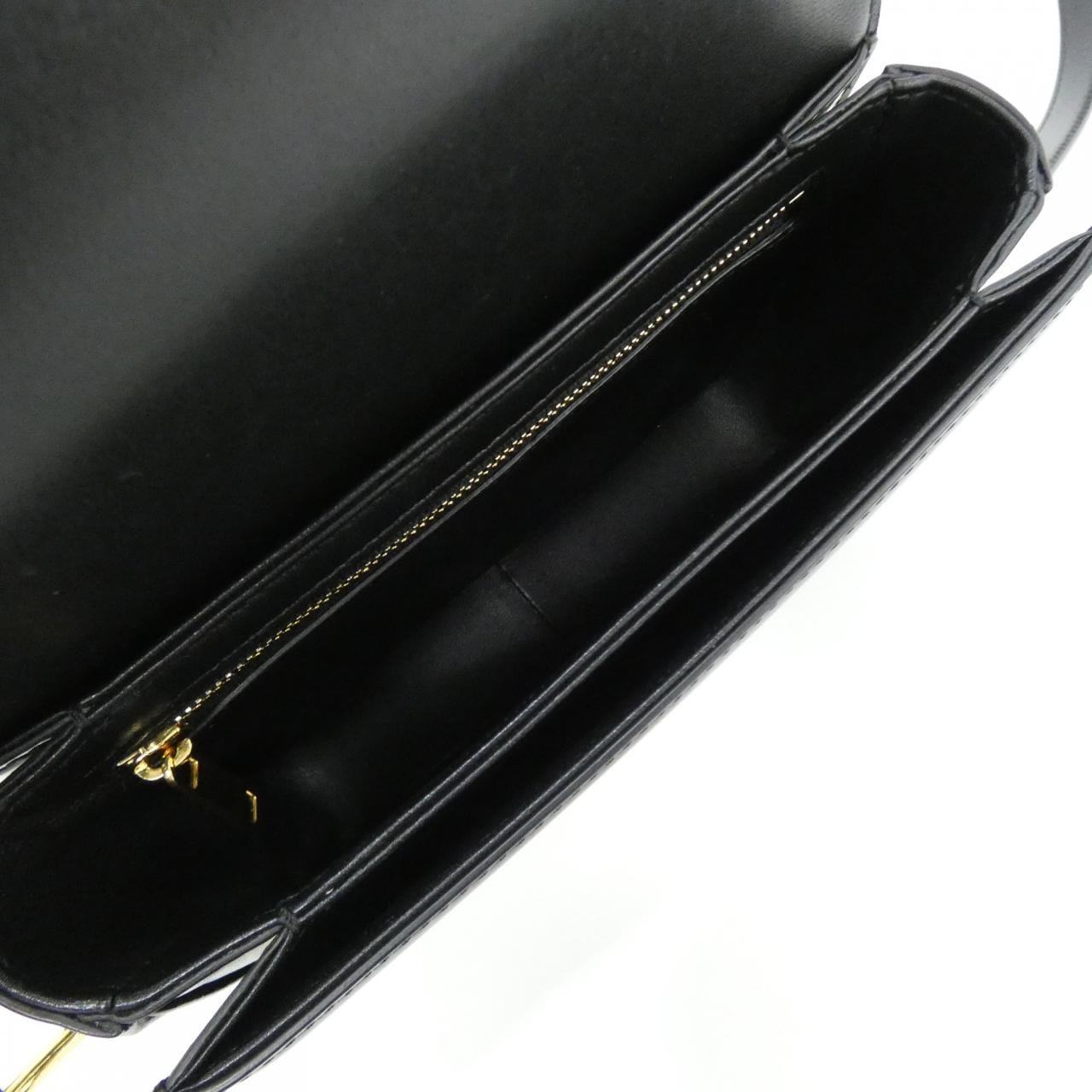 CELINE Triomphe 188423BF4 Shoulder Bag 黑色 中古品A - 縮圖 8
