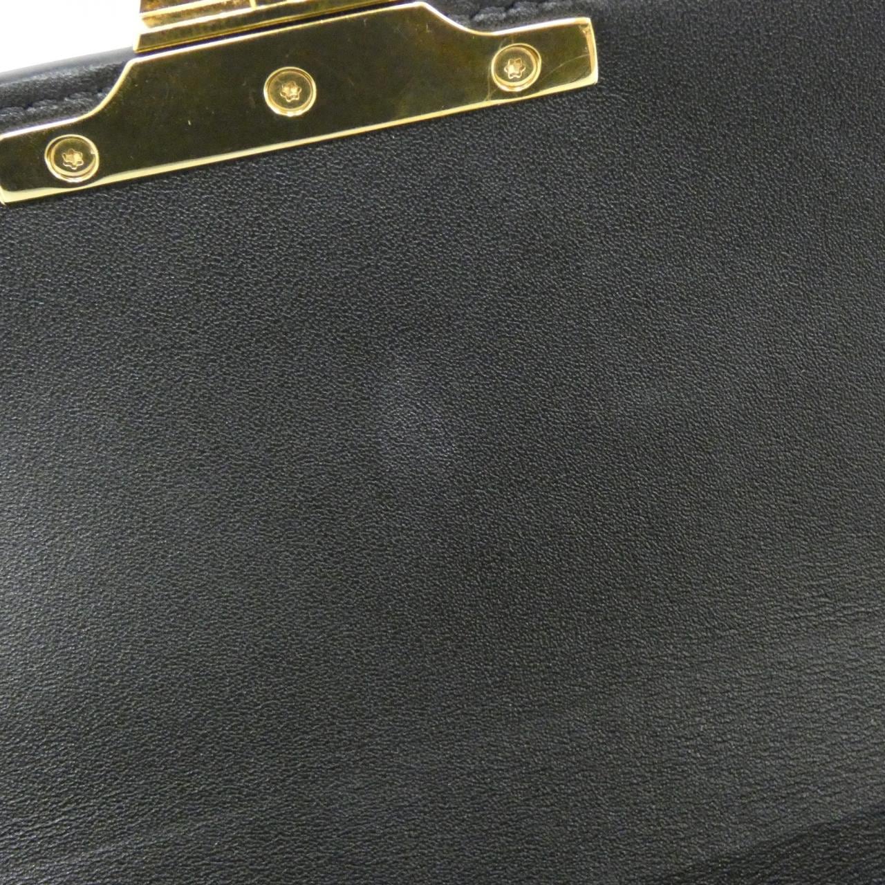 CELINE Triomphe 188423BF4 Shoulder Bag 黑色 中古品A - 縮圖 9