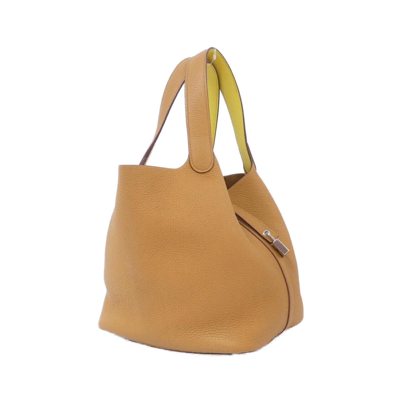 HERMES HERMÈS Picotin 069561CK Bag Clemence Black