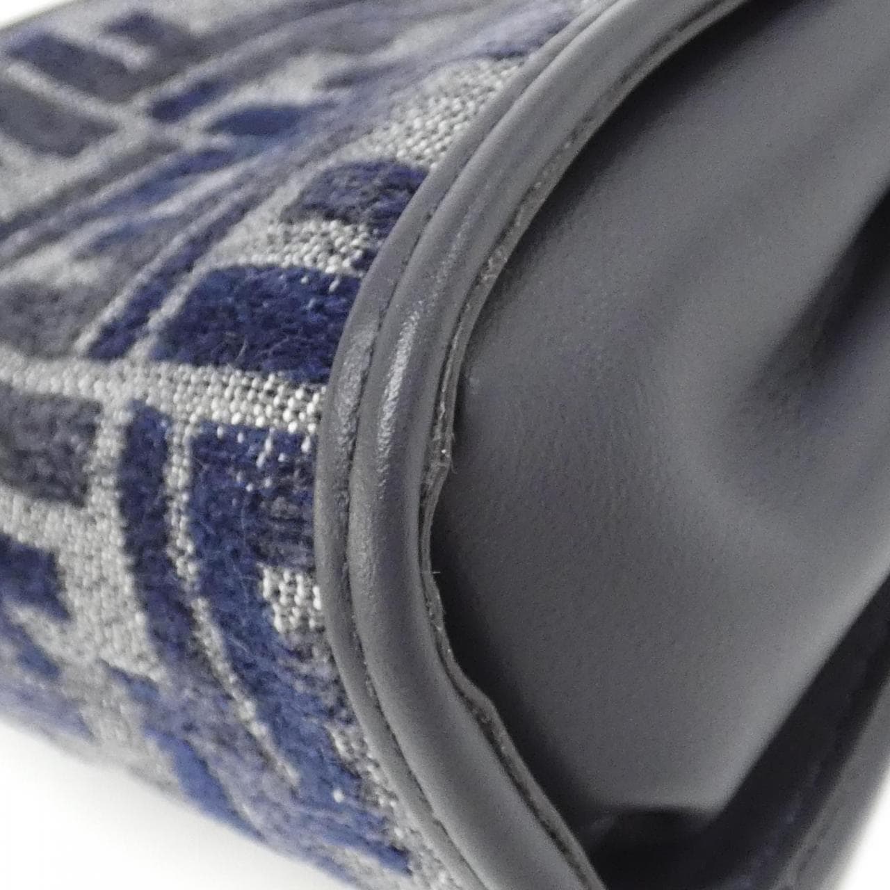 FENDI Peekaboo 7AS294 ASU0 Handbag Canvas Black Canvas - Thumbnail 2