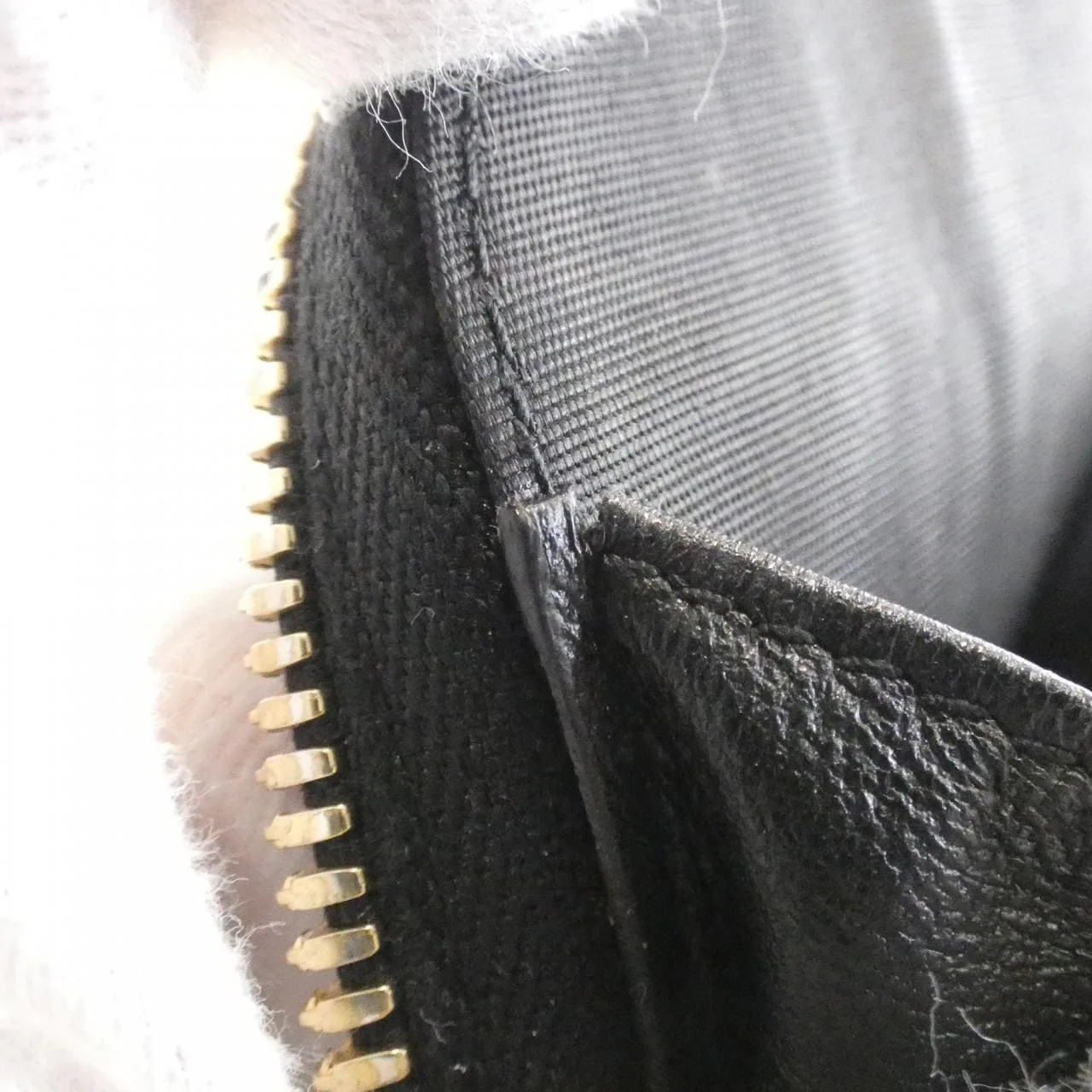 DIOR Lady Dior S0872ONMJ Wallet Lambskin 黑色 羊皮 中古品A - 縮圖 9