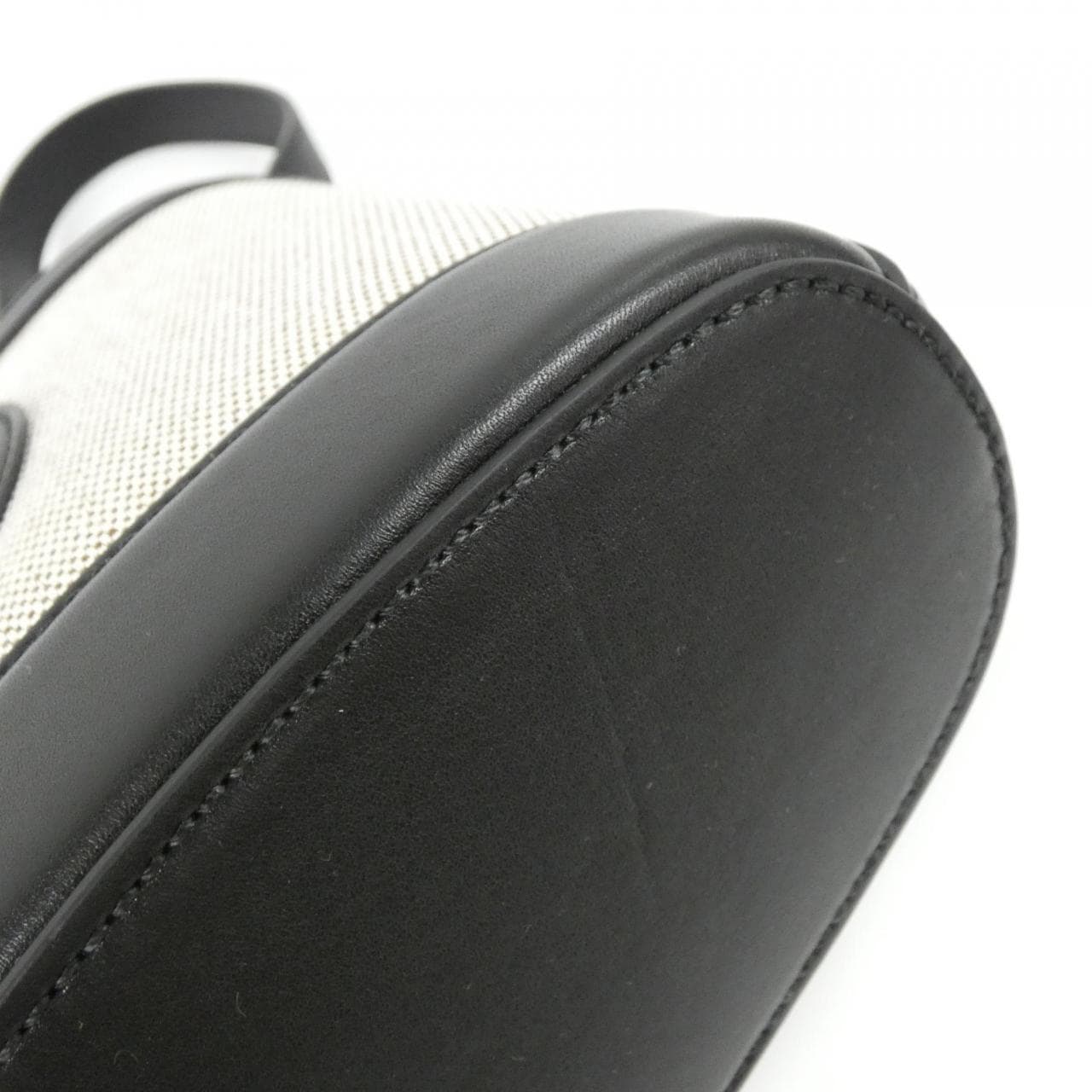 GUCCI 833665 HAAKF Bag Canvas 黑色 帆布 中古品A - 縮圖 3