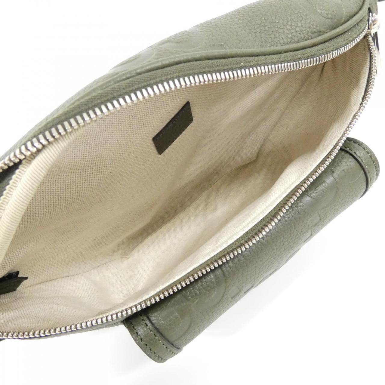 GUCCI 645093 AABY7 Belt Bag Leather 皮革 未使用品 - 縮圖 8