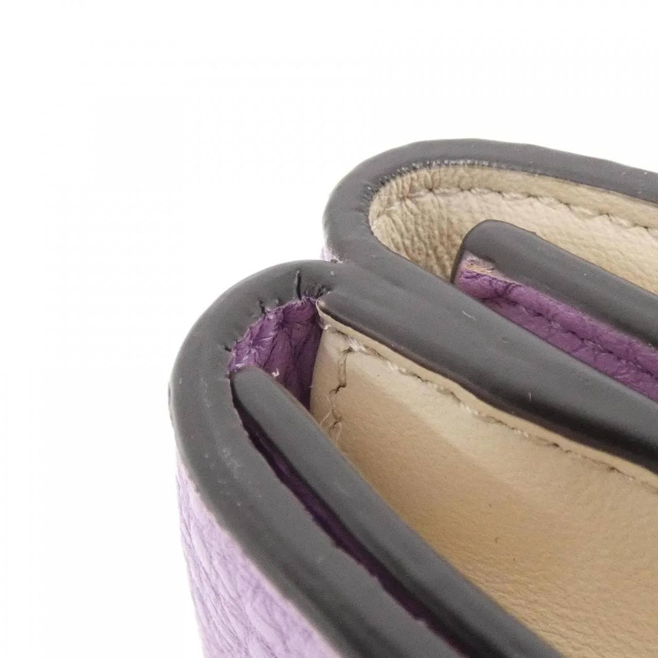 FENDI Peekaboo 8M0426 A91B Wallet Black Rank A - Thumbnail 4