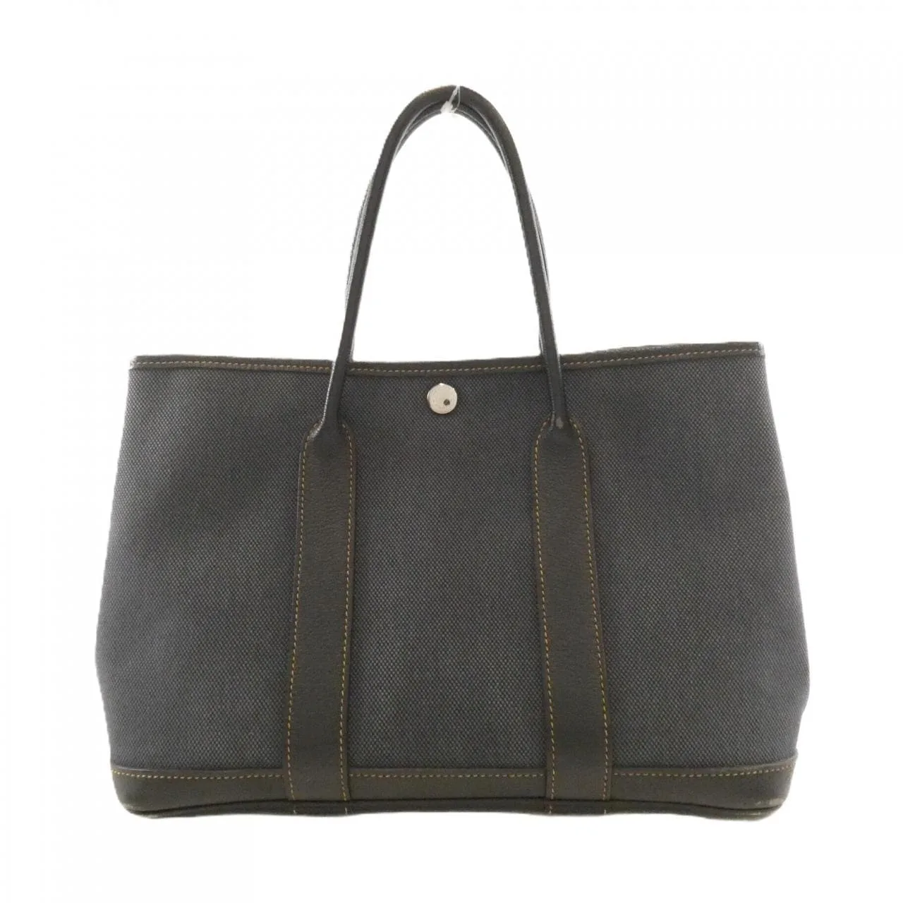 HERMES Garden Party 063078CK Tote Black