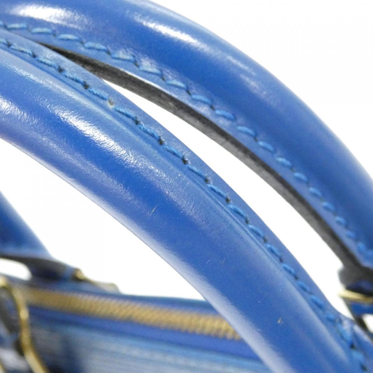 LOUIS VUITTON Alma M52145 Bag Epi 藍色 Epi 中古品B - 縮圖 8