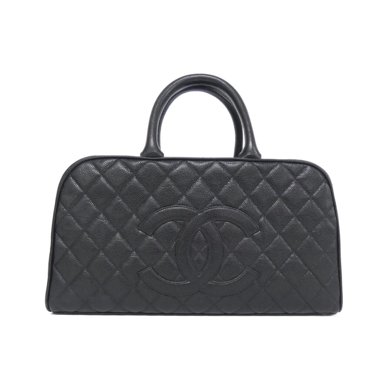 CHANEL 20997 Boston Grained Calfskin