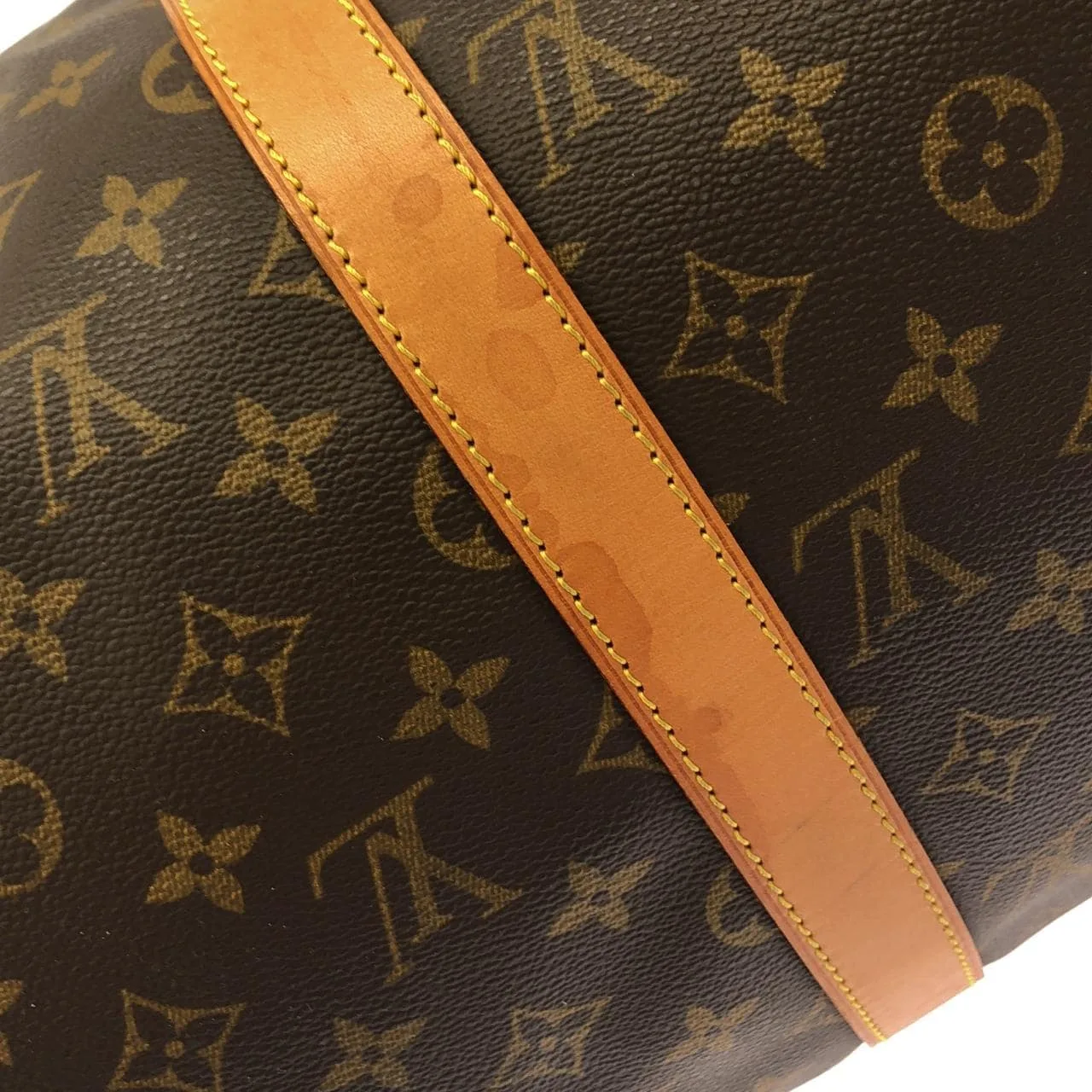 LOUIS VUITTON Keepall M41416 Boston Monogram 黑色 Monogram 中古品A - 縮圖 5