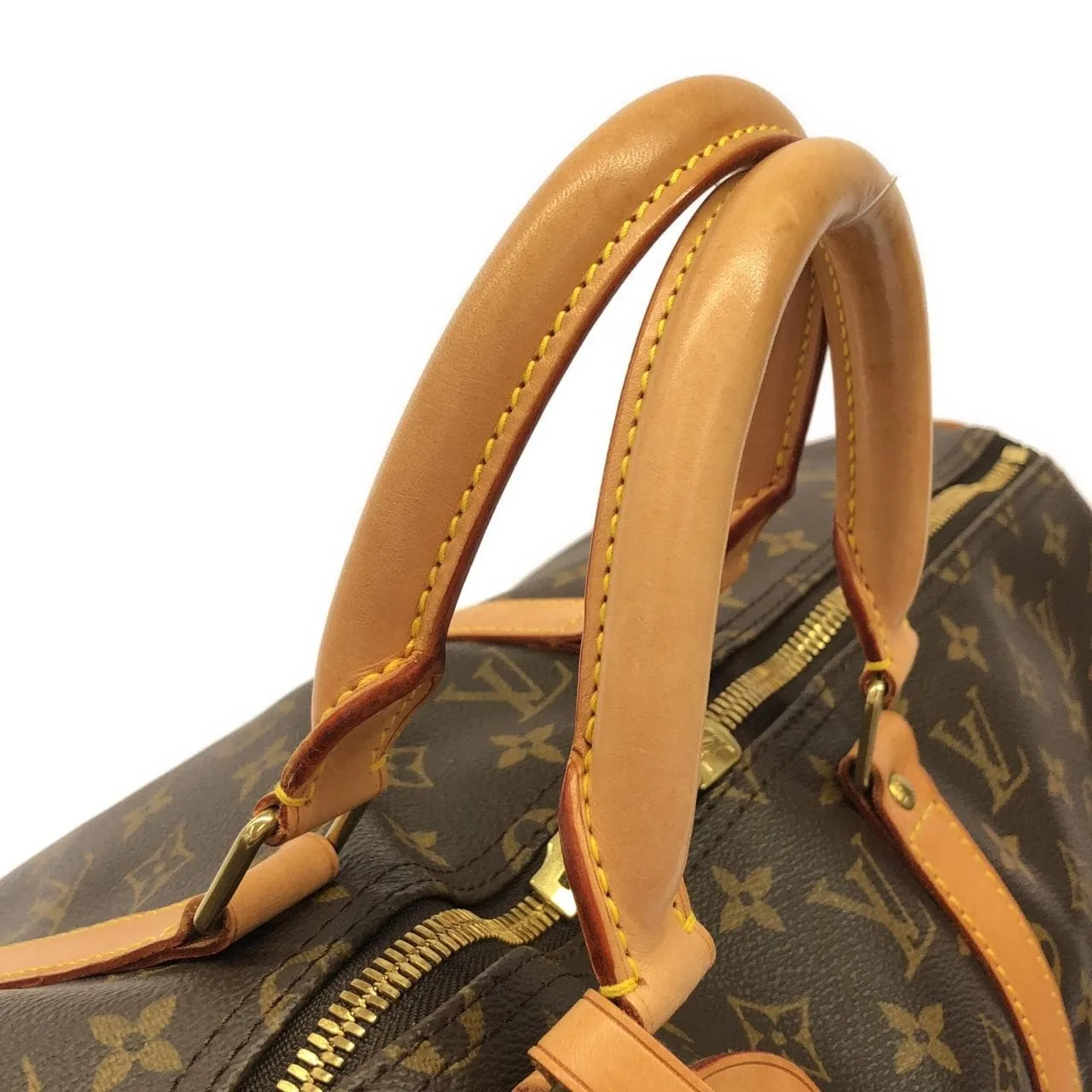 LOUIS VUITTON Keepall M41416 Boston Monogram 黑色 Monogram 中古品A - 縮圖 7