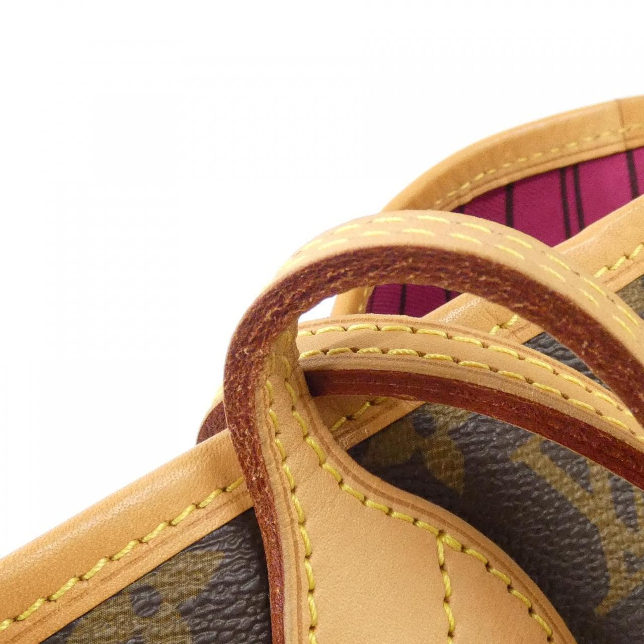 LOUIS VUITTON Neverfull M41178 Bag Monogram Black Monogram - Thumbnail 5