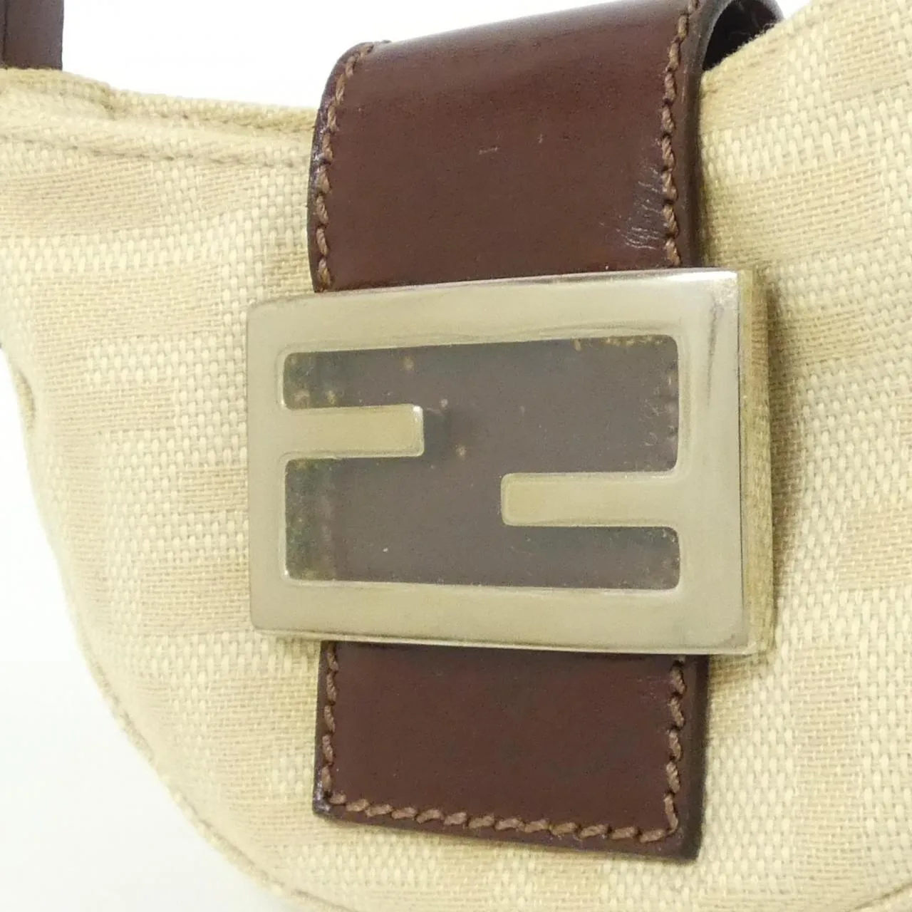 FENDI 26673 Handbag Canvas Black Canvas Rank A - Thumbnail 4