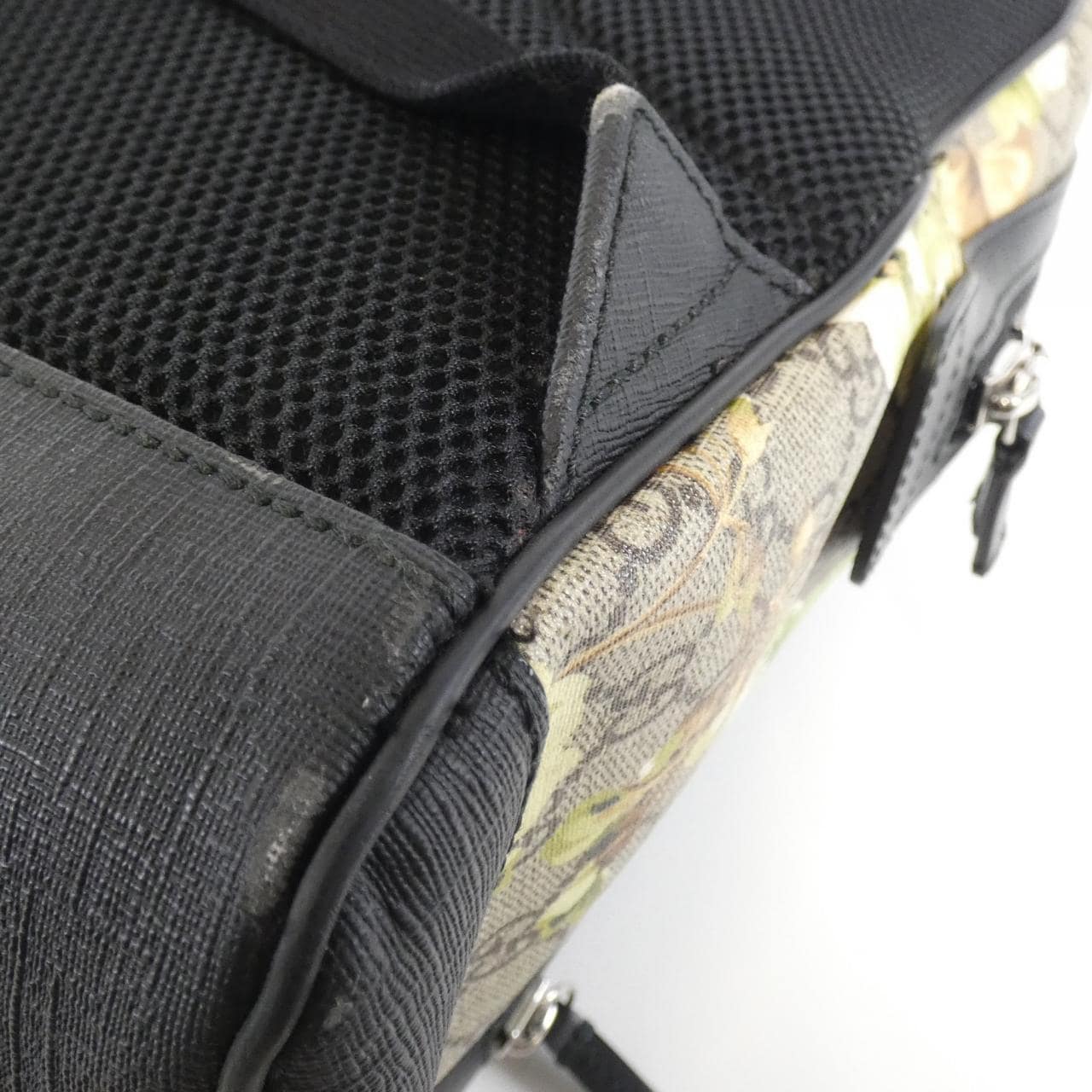 GUCCI 406370 KU2KX Backpack Canvas Black Canvas Rank B - Thumbnail 3