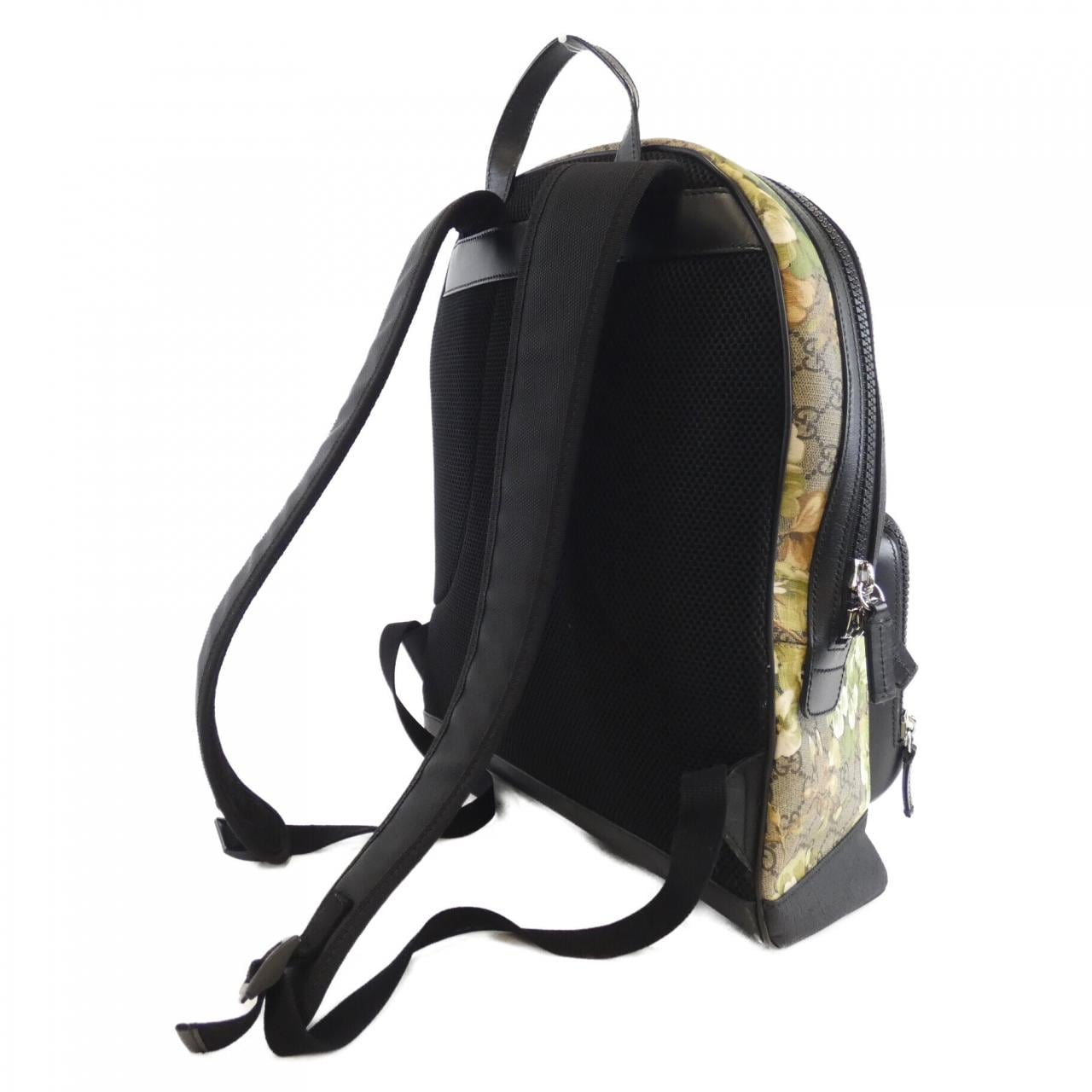 GUCCI 406370 KU2KX Backpack Canvas Black Canvas Rank B - Thumbnail 6