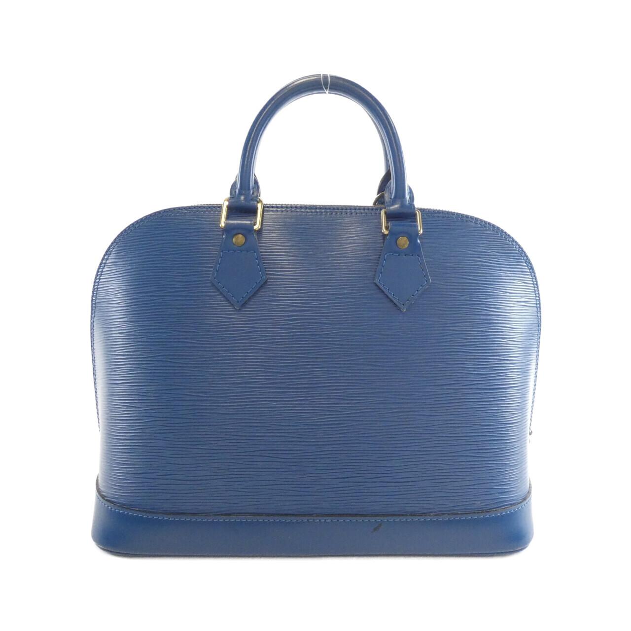 LOUIS VUITTON Alma M52145+J00275 Bag Epi 藍色 Epi 中古品B - 縮圖 2