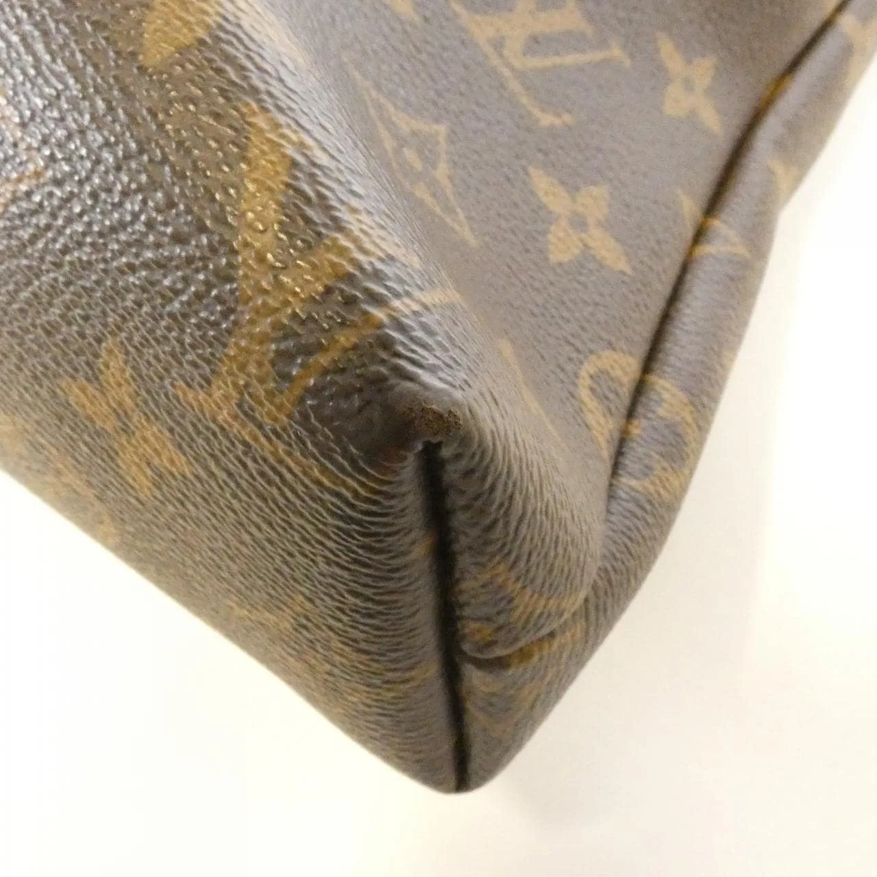 LOUIS VUITTON Lockit M40989 Handbag Monogram 黑色 Monogram 中古品B - 縮圖 2