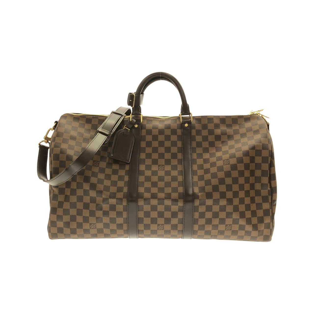 LOUIS VUITTON Keepall N41414 Boston Bag Damier
