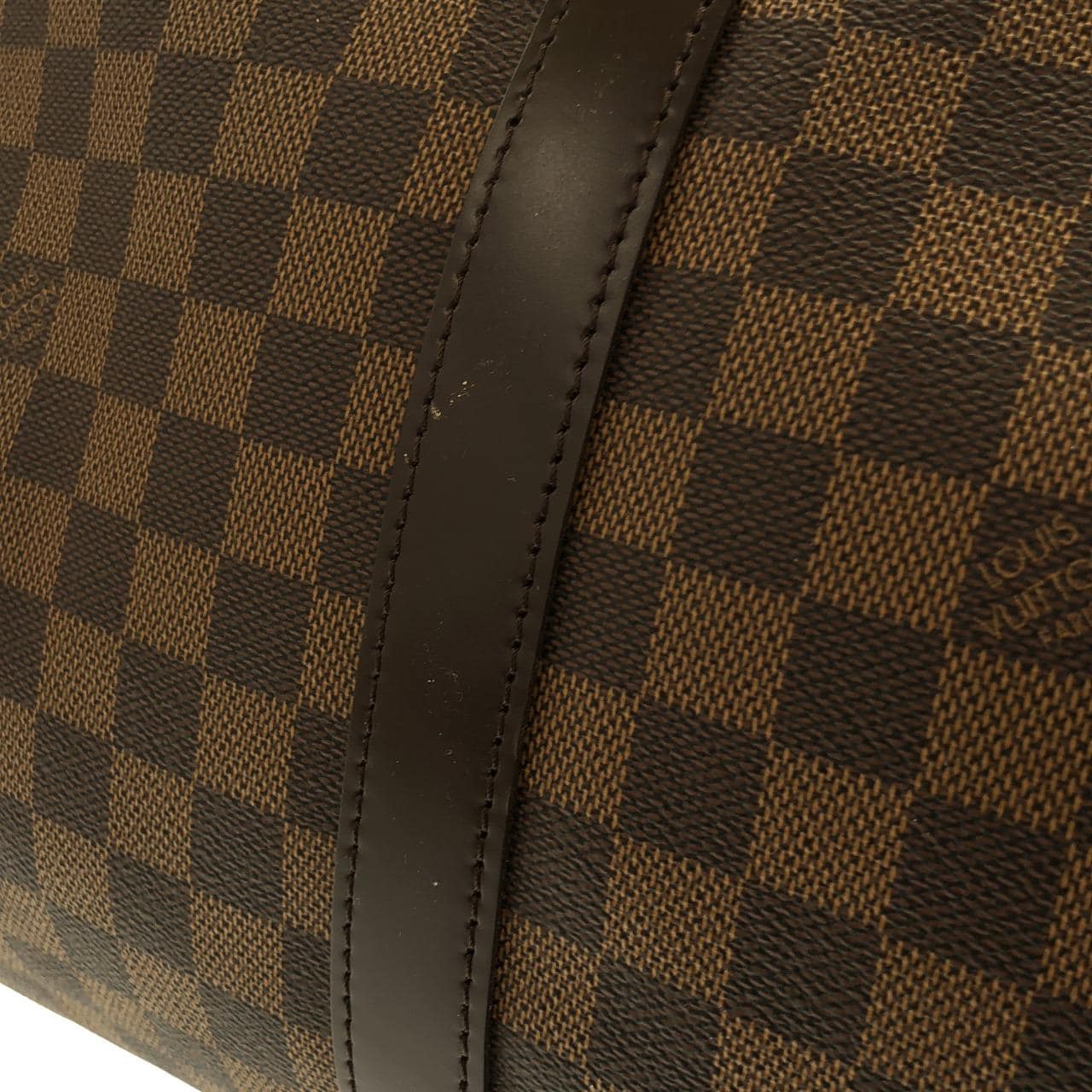 LOUIS VUITTON Keepall N41414 Boston Bag Damier Black Damier - Thumbnail 2