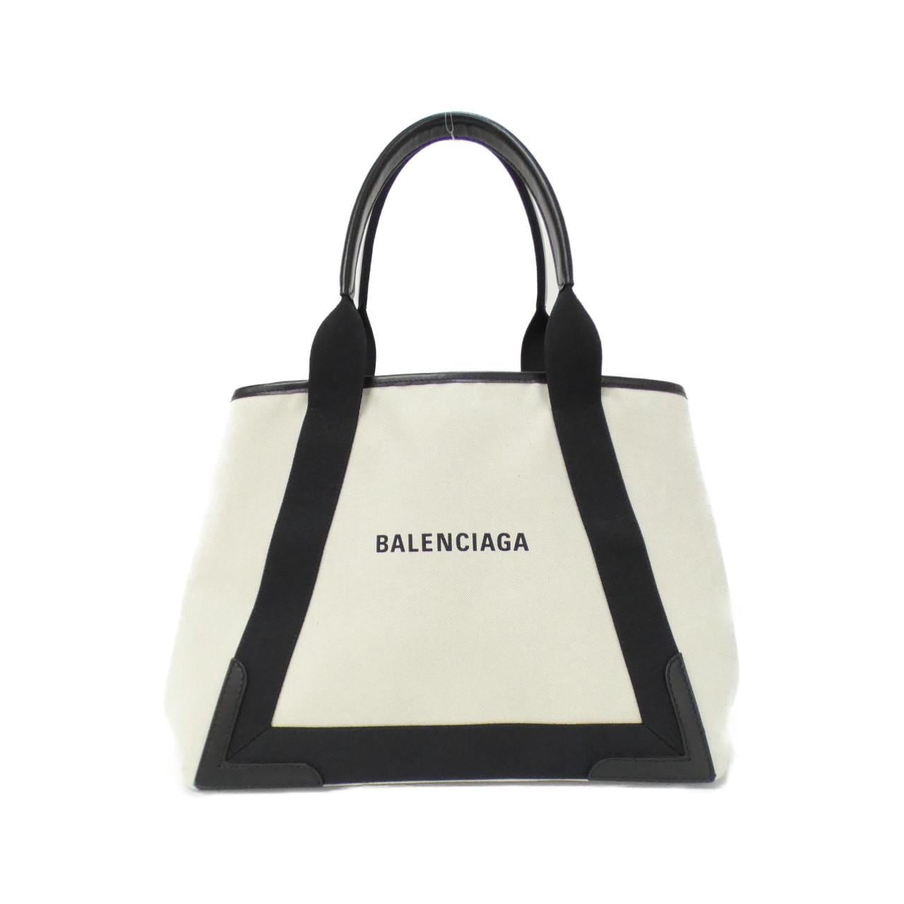 BALENCIAGA 581292 2HH3N Shoulder Bag Canvas Navy