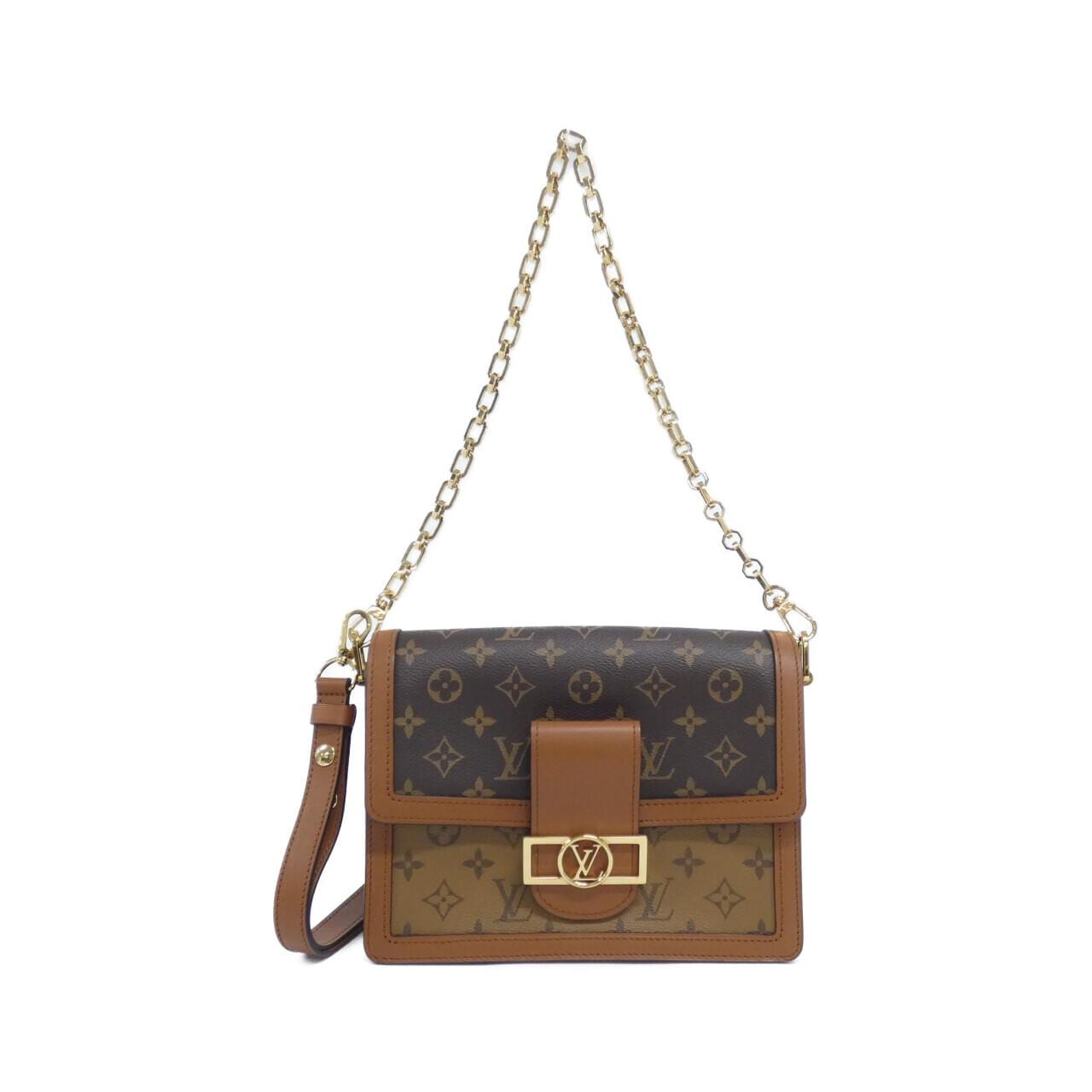 LOUIS VUITTON Dauphine M45958 Shoulder Bag Monogram 黑色