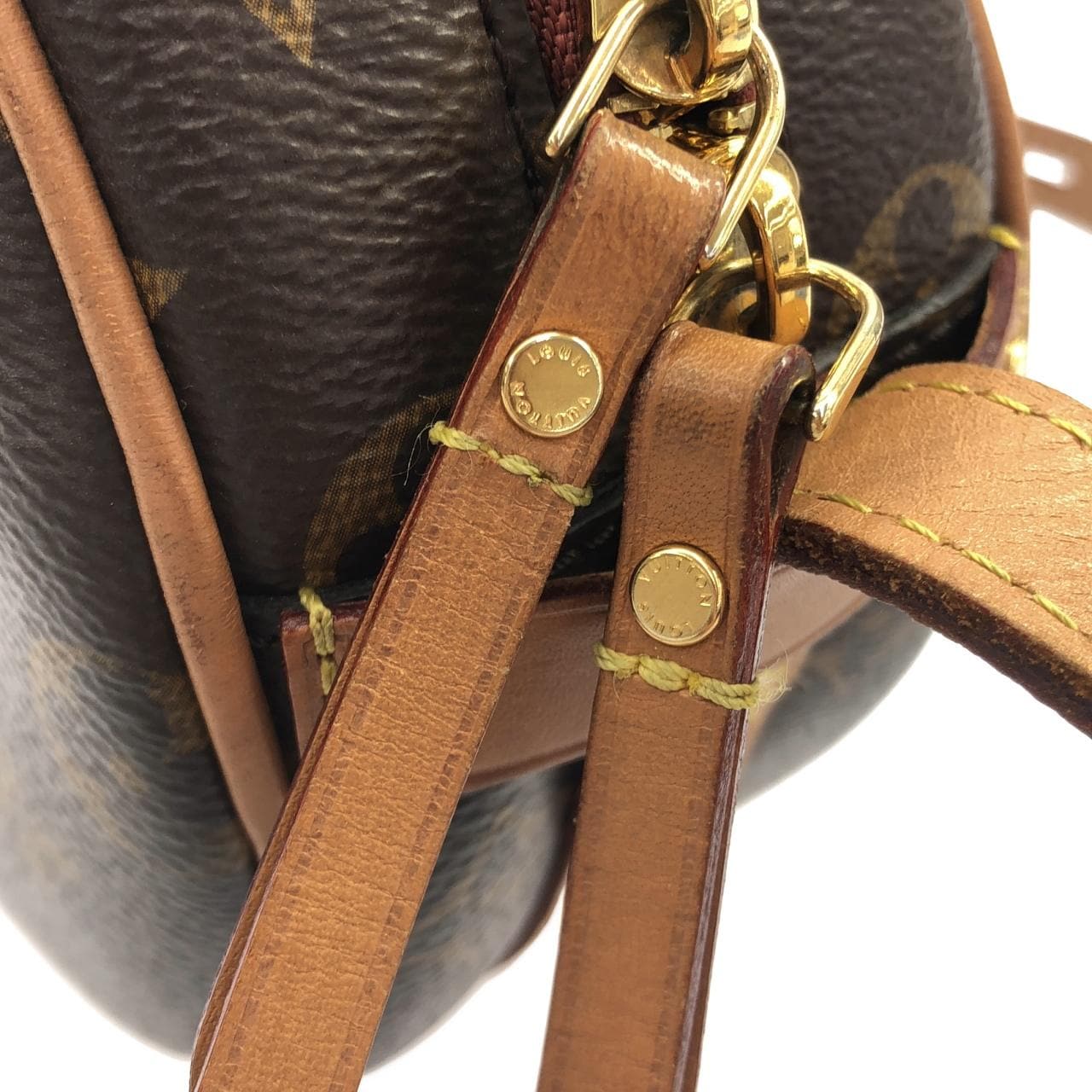 LOUIS VUITTON M45149 Shoulder Bag Monogram 黑色 Monogram 中古品B - 縮圖 5