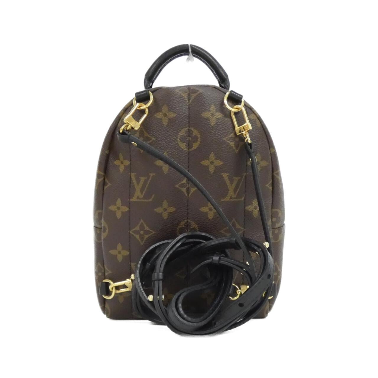 LOUIS VUITTON M41562 Backpack Monogram 黑色 Monogram 中古品A - 縮圖 2