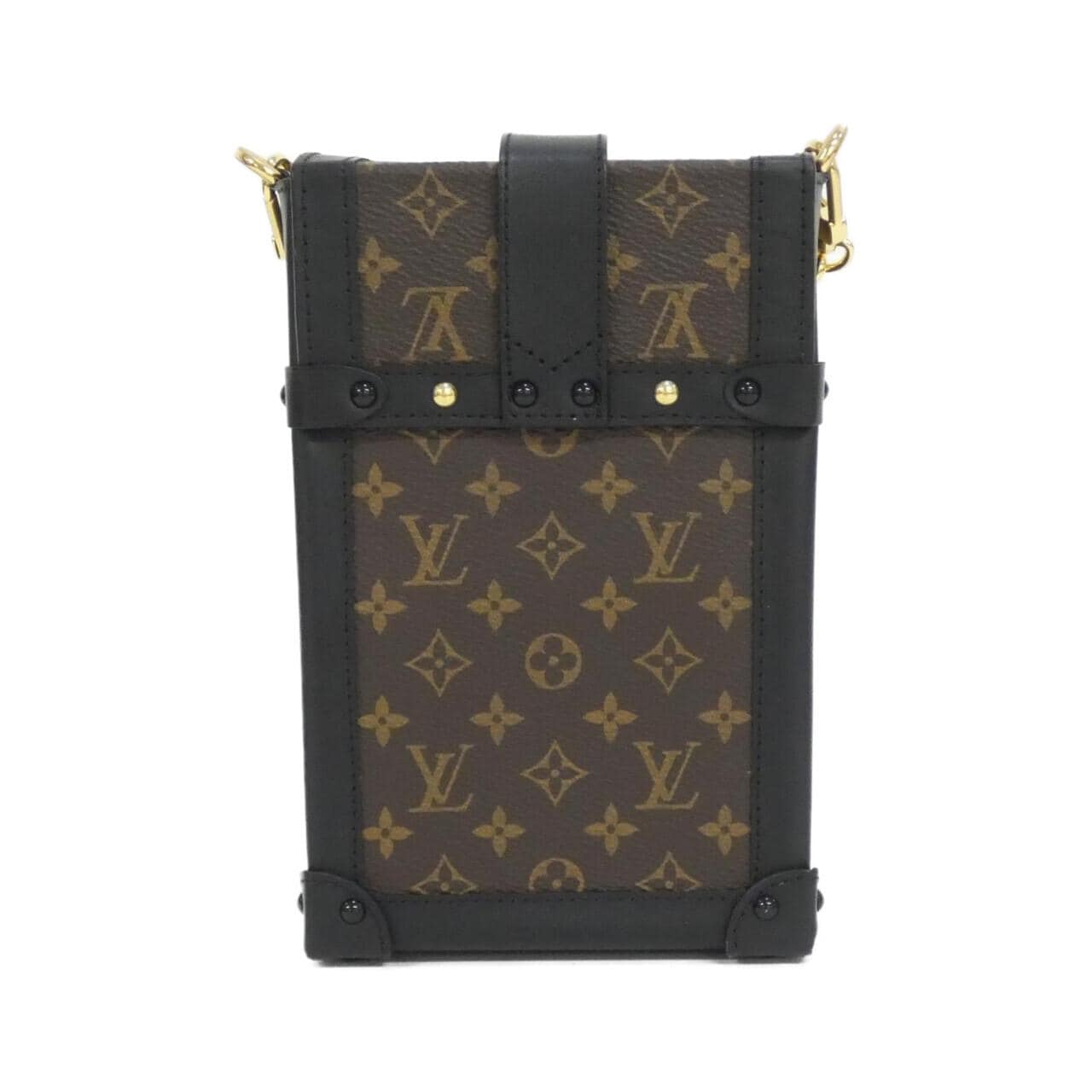 LOUIS VUITTON Pochette M63913 Shoulder Bag Monogram Black Monogram - Thumbnail 2