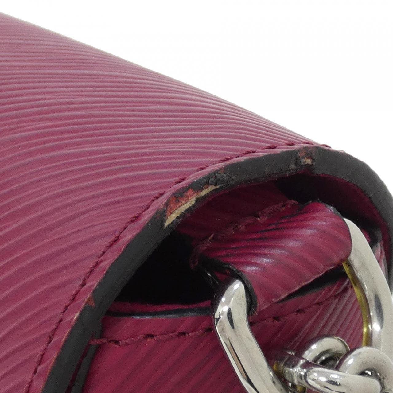 LOUIS VUITTON Twist M51006 Shoulder Bag Epi 黑色 Epi 中古品A - 縮圖 6