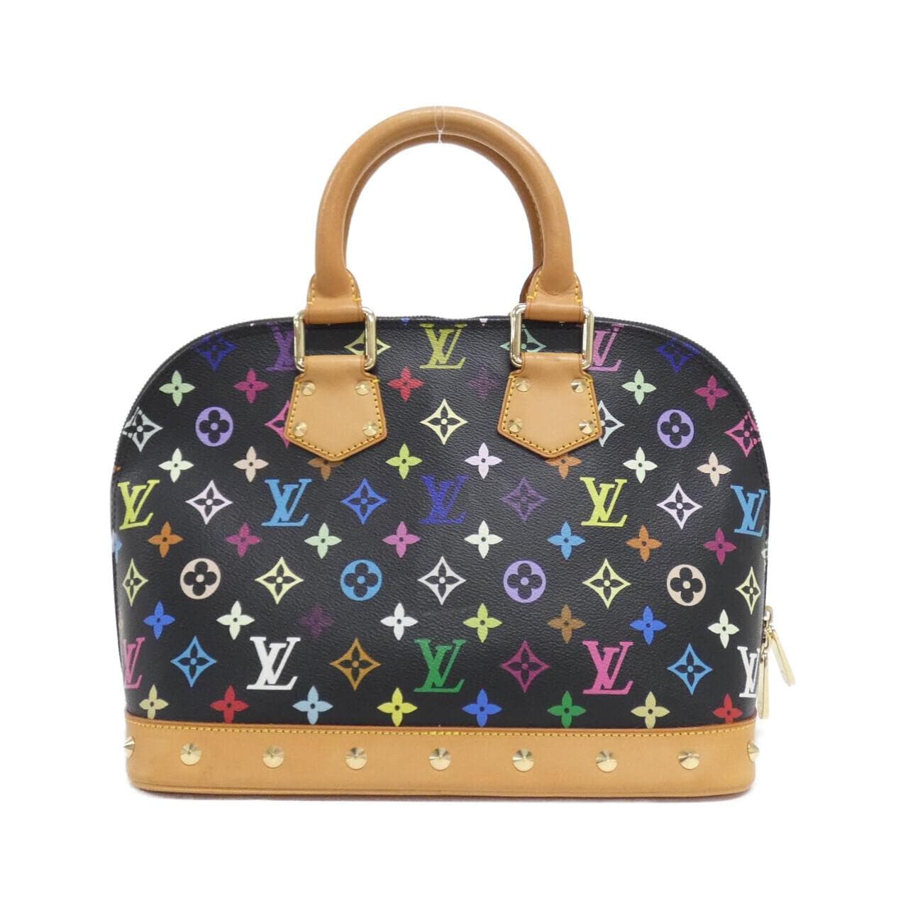 LOUIS VUITTON Alma M92646 Bag Canvas Multicolor 帆布 中古品A - 縮圖 2