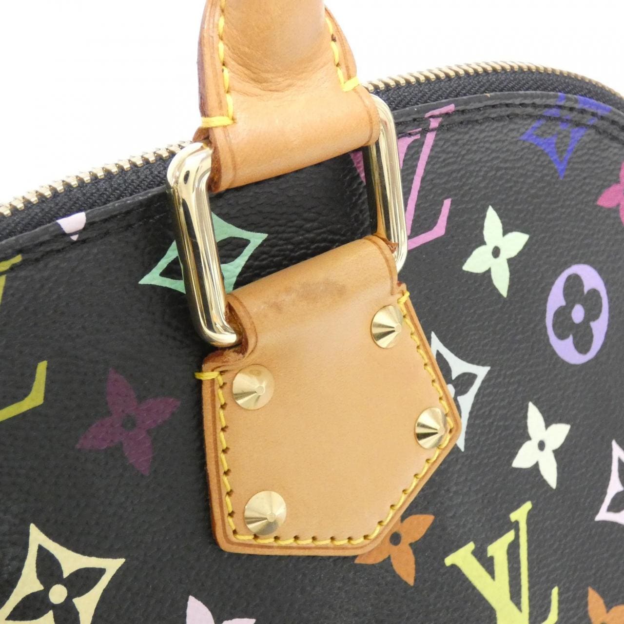 LOUIS VUITTON Alma M92646 Bag Canvas Multicolor 帆布 中古品A - 縮圖 5