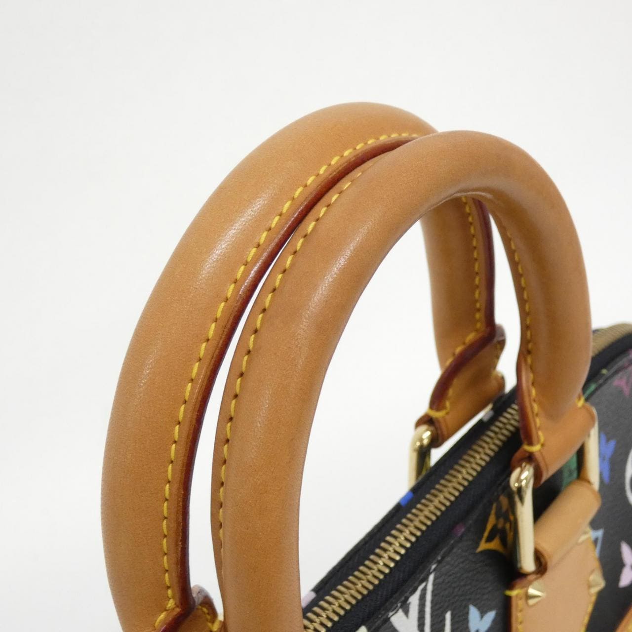 LOUIS VUITTON Alma M92646 Bag Canvas Multicolor 帆布 中古品A - 縮圖 6