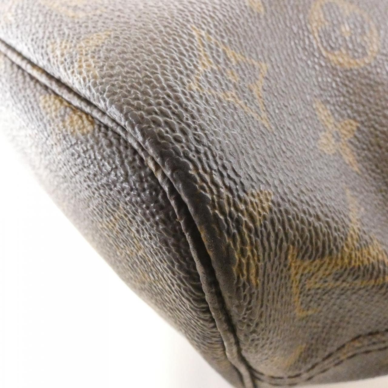 LOUIS VUITTON Neverfull M40155 Bag Monogram 黑色 Monogram 中古品B - 縮圖 2