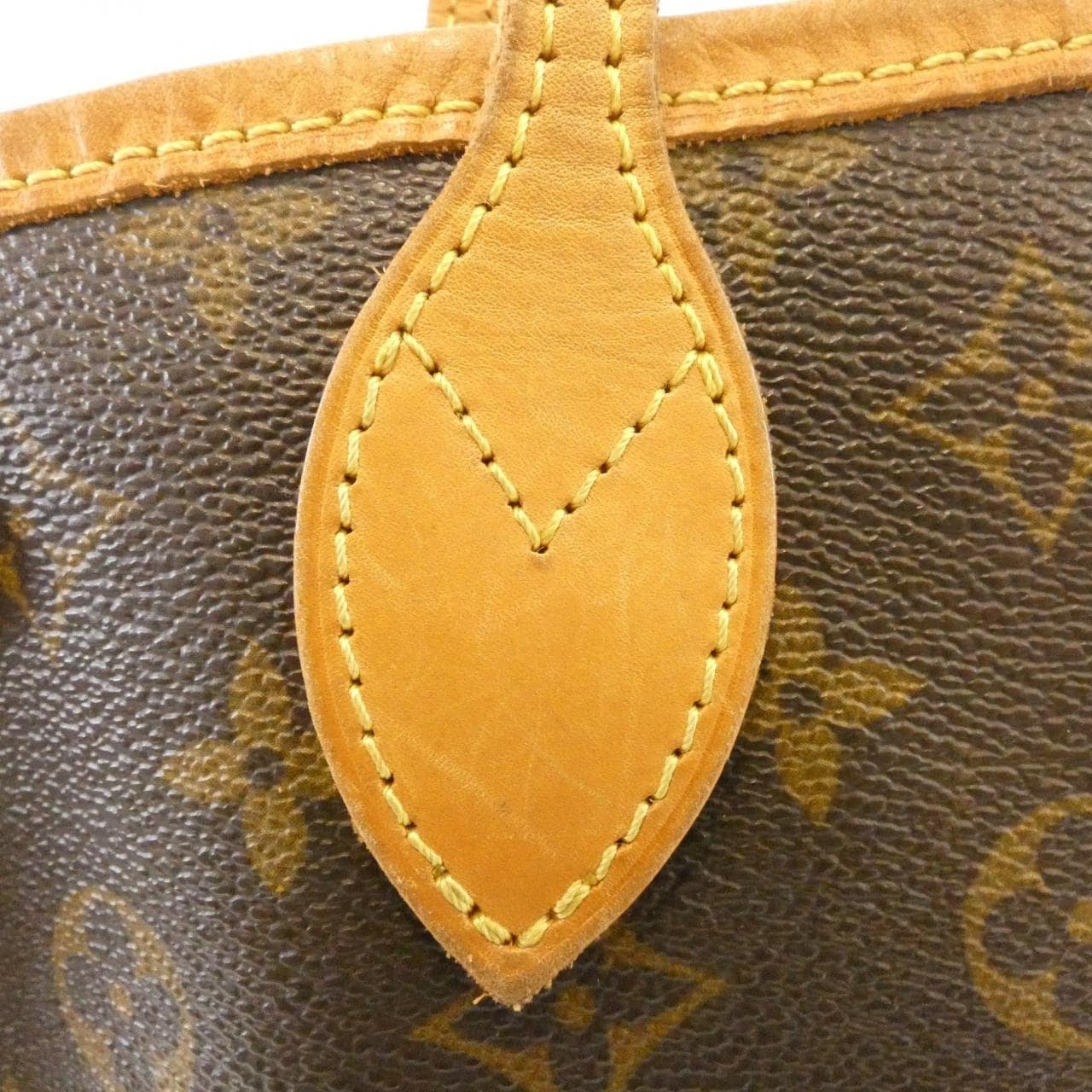 LOUIS VUITTON Neverfull M40155 Bag Monogram 黑色 Monogram 中古品B - 縮圖 6