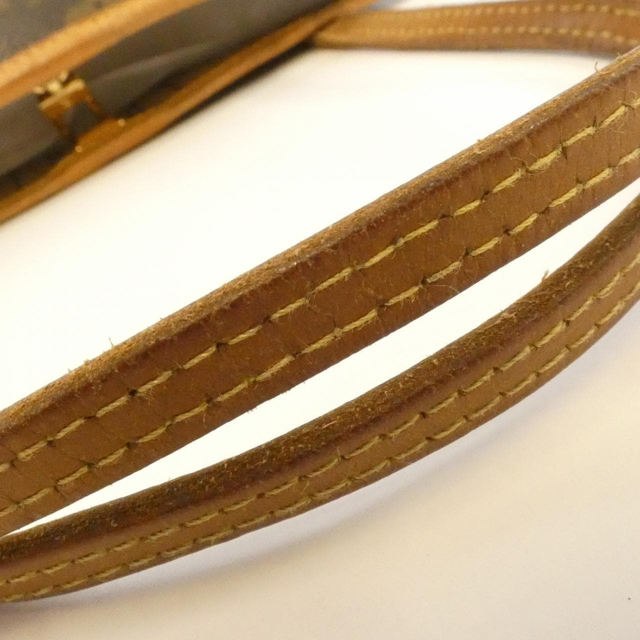 LOUIS VUITTON Neverfull M40155 Bag Monogram 黑色 Monogram 中古品B - 縮圖 7