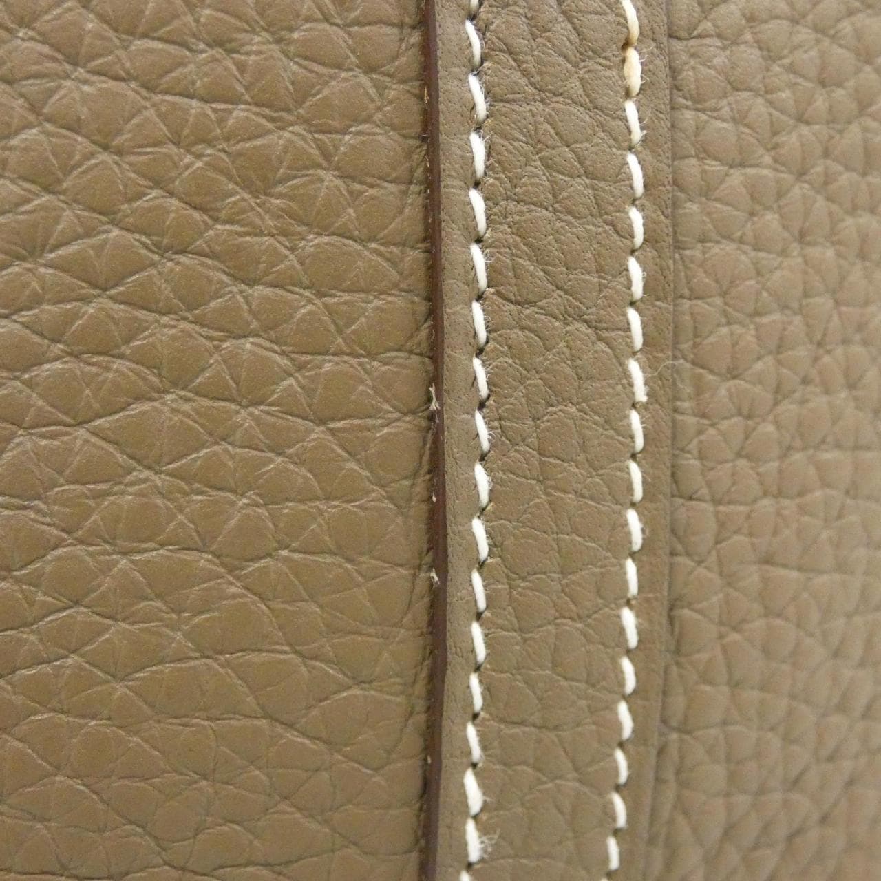 HERMES HERMÈS Picotin 056289CK Bag Clemence Etoupe Clemence 皮 中古品A - 縮圖 4