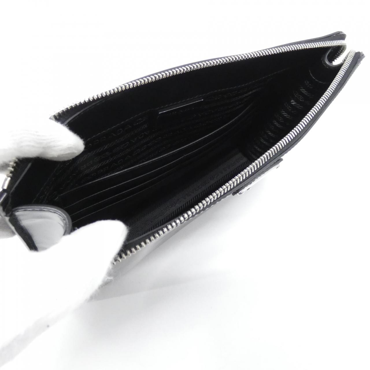 PRADA 2VF030 Bag 黑色 中古品A - 縮圖 10